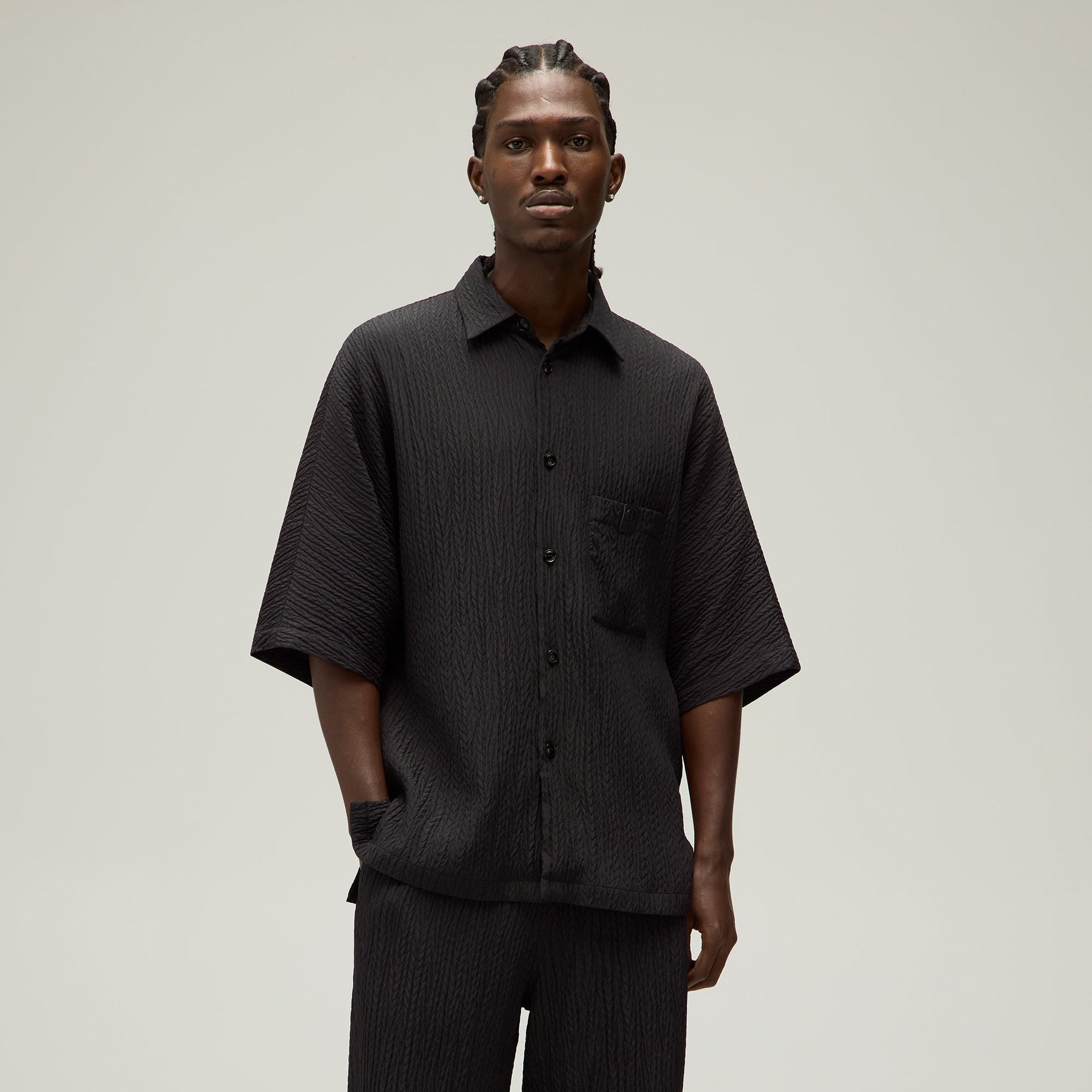 Giorgio Armani & Kith Raf Dolman Buttondown - Black