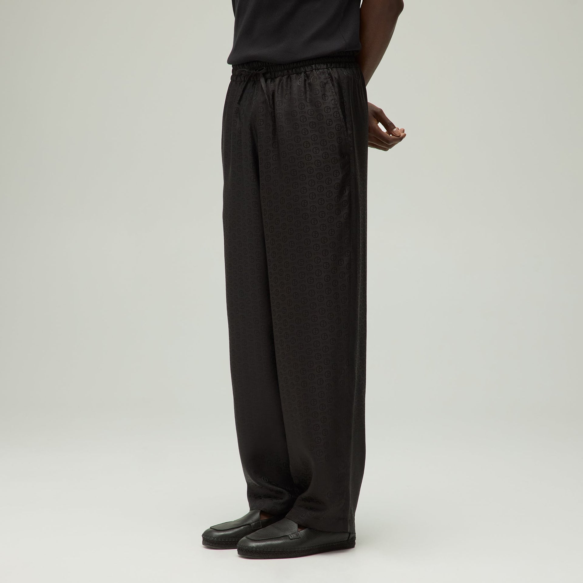 Giorgio Armani & Kith Monogram Grayson Pant - Black