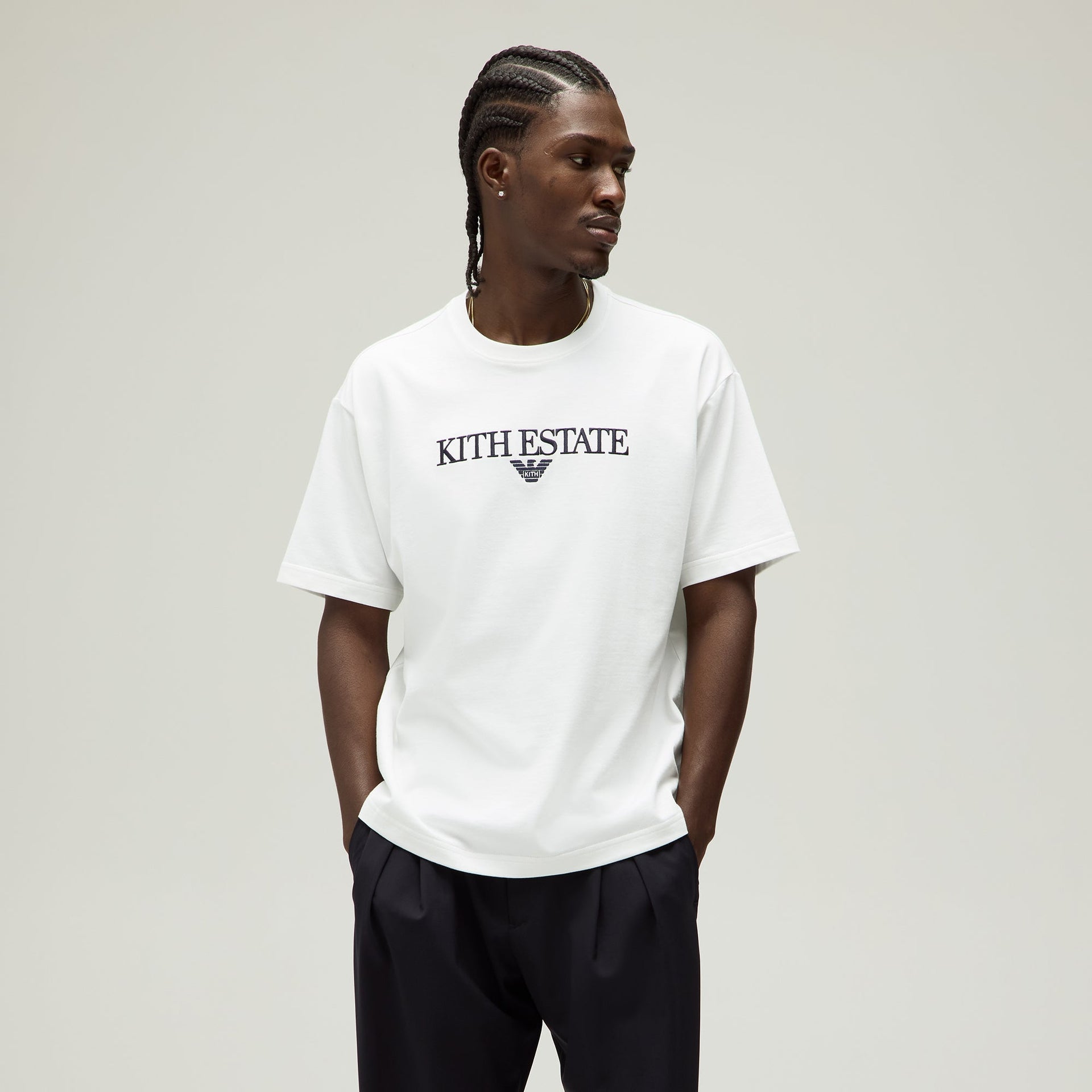 Giorgio Armani & Kith Estate Tee - White