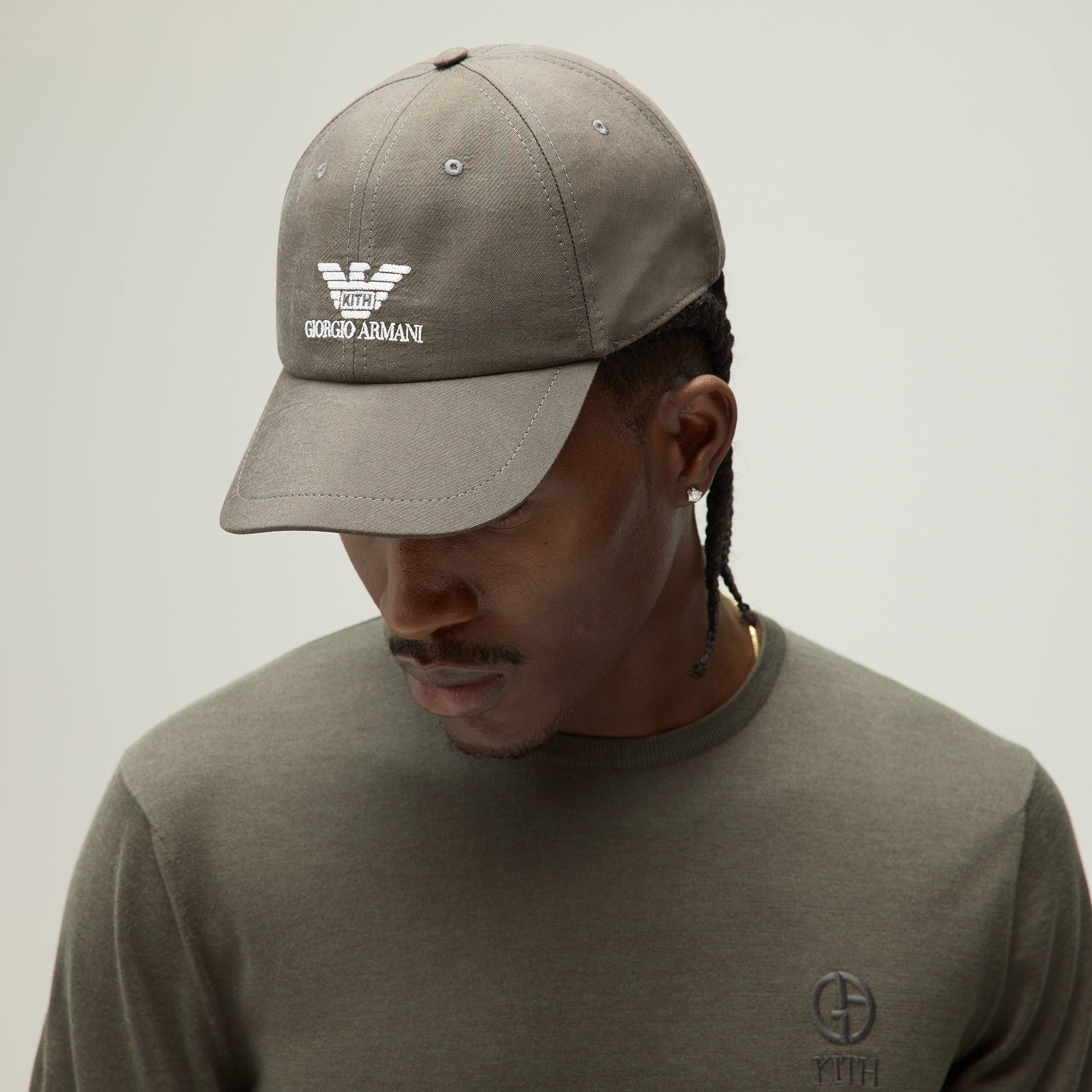 Giorgio Armani & Kith Summer Suiting Classic Cap - Seam