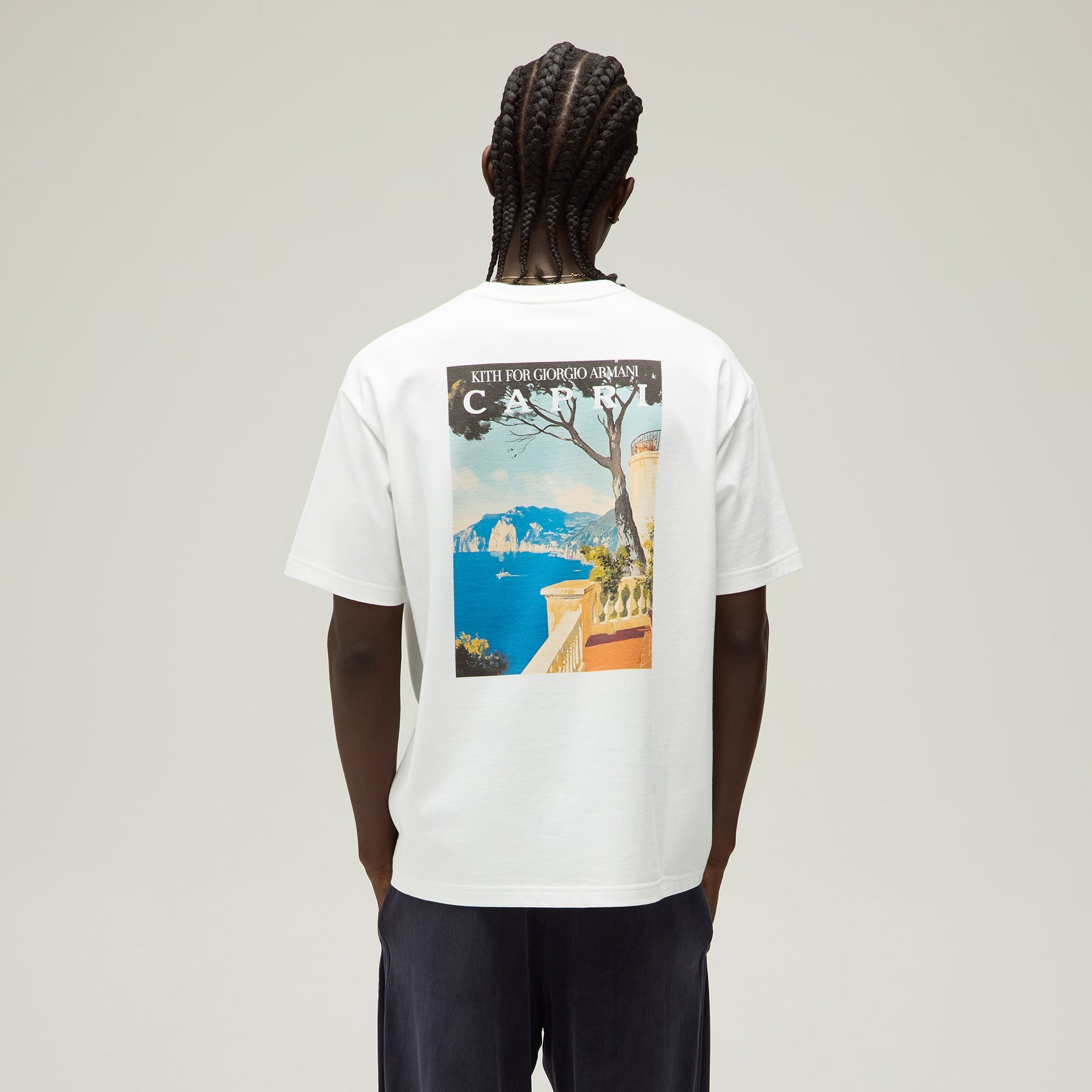 Giorgio Armani & Kith Capri Tee - White