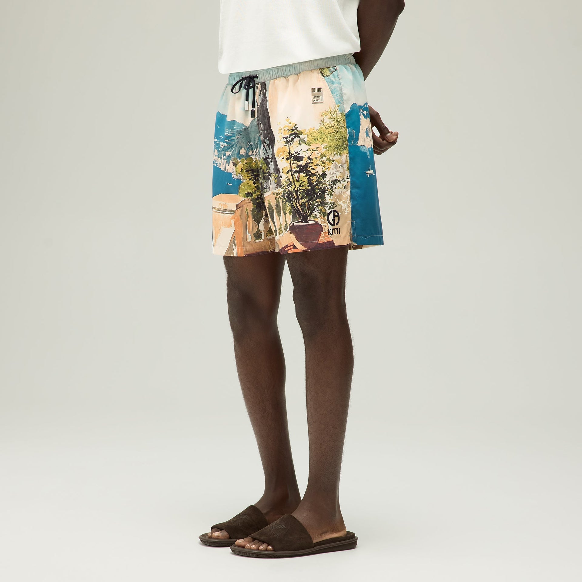 Giorgio Armani & Kith Capri Collins Swim Short - Multi