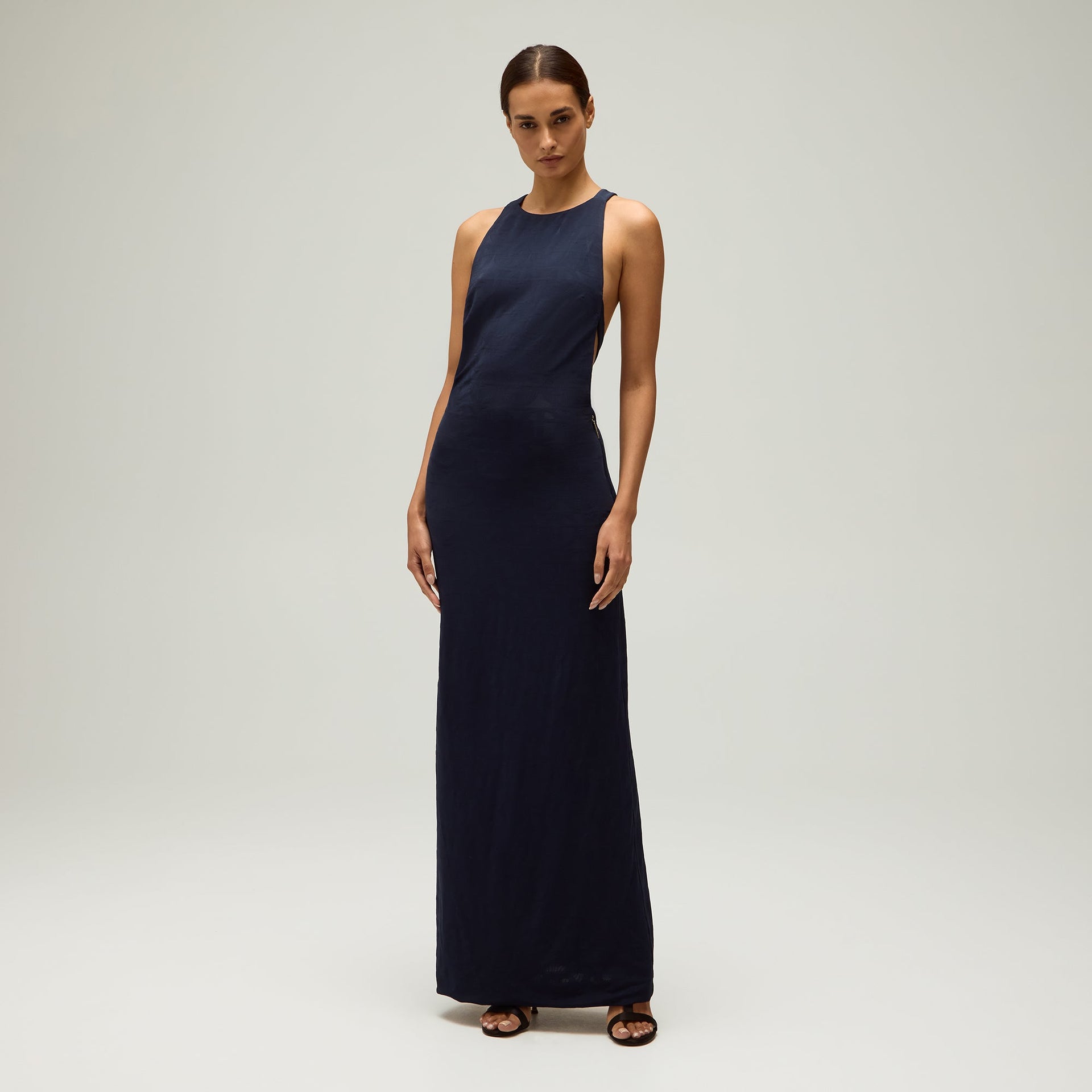 Giorgio Armani & Kith Women Viscose Jersey Gown - Nocturnal