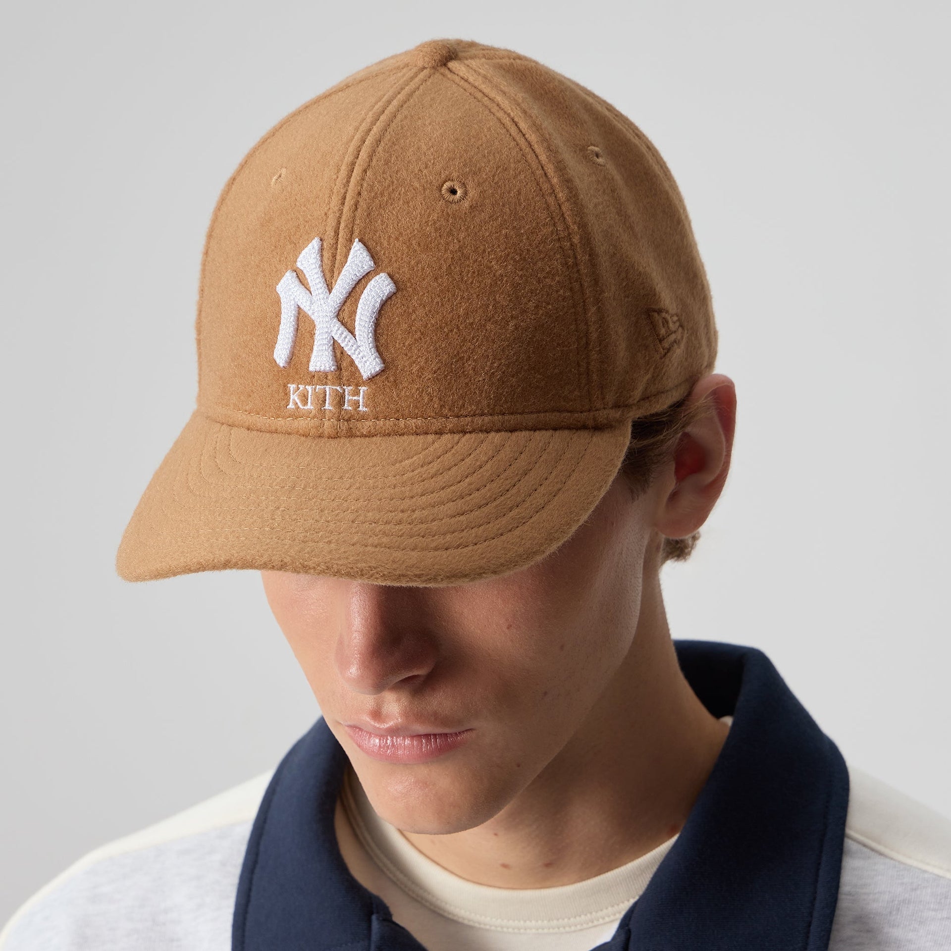 Kith & New Era for the New York Yankees Melton Wool 59FIFTY Low Profile Cap - Loft