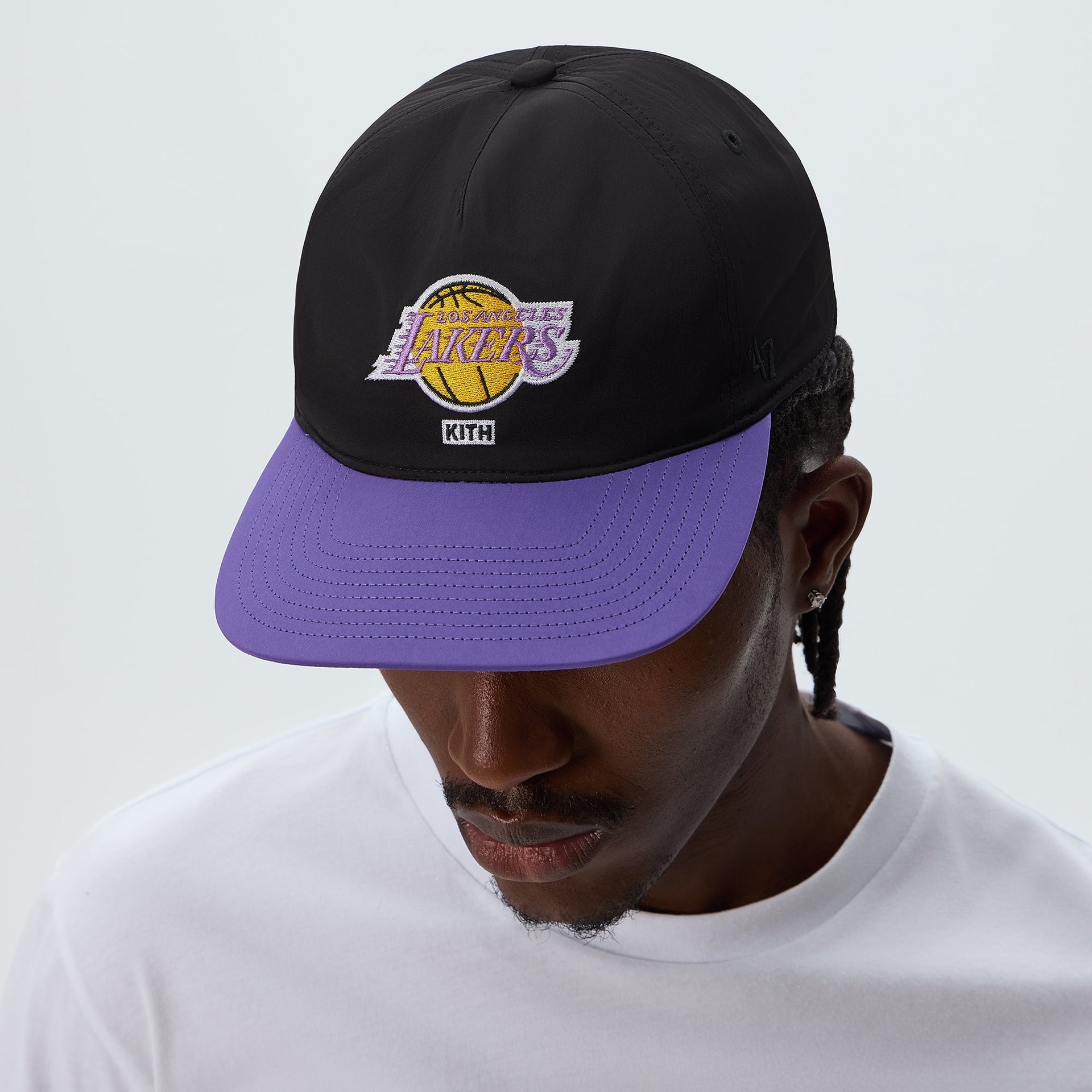 Kith & '47 for NBA All-Star Los Angeles Lakers SL Hitch Snapback - Black