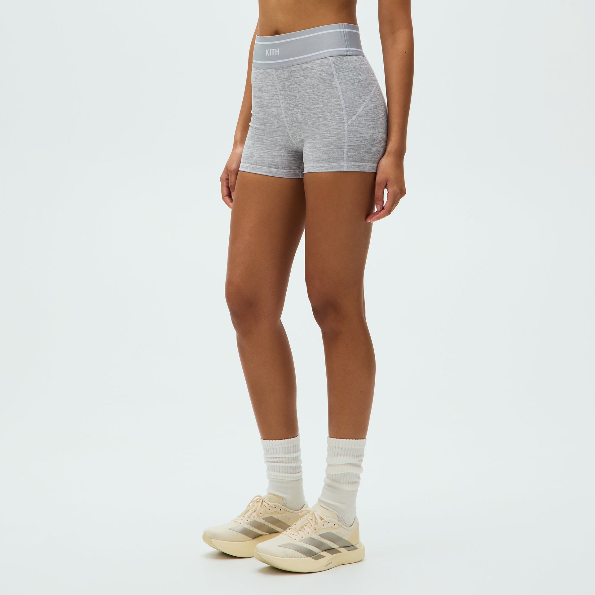 Kith Women Mica Active Short - Cool Heather Grey