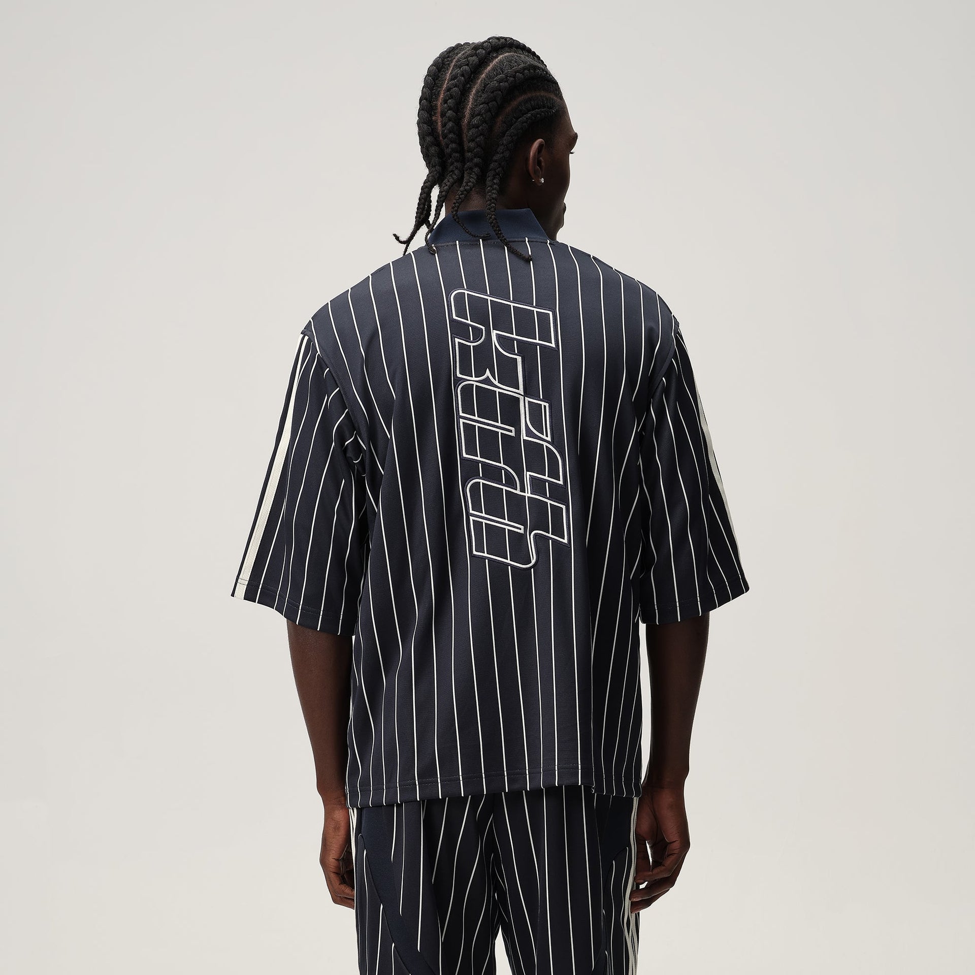 Kith for adidas Football Pinstripe Jersey - Nocturnal