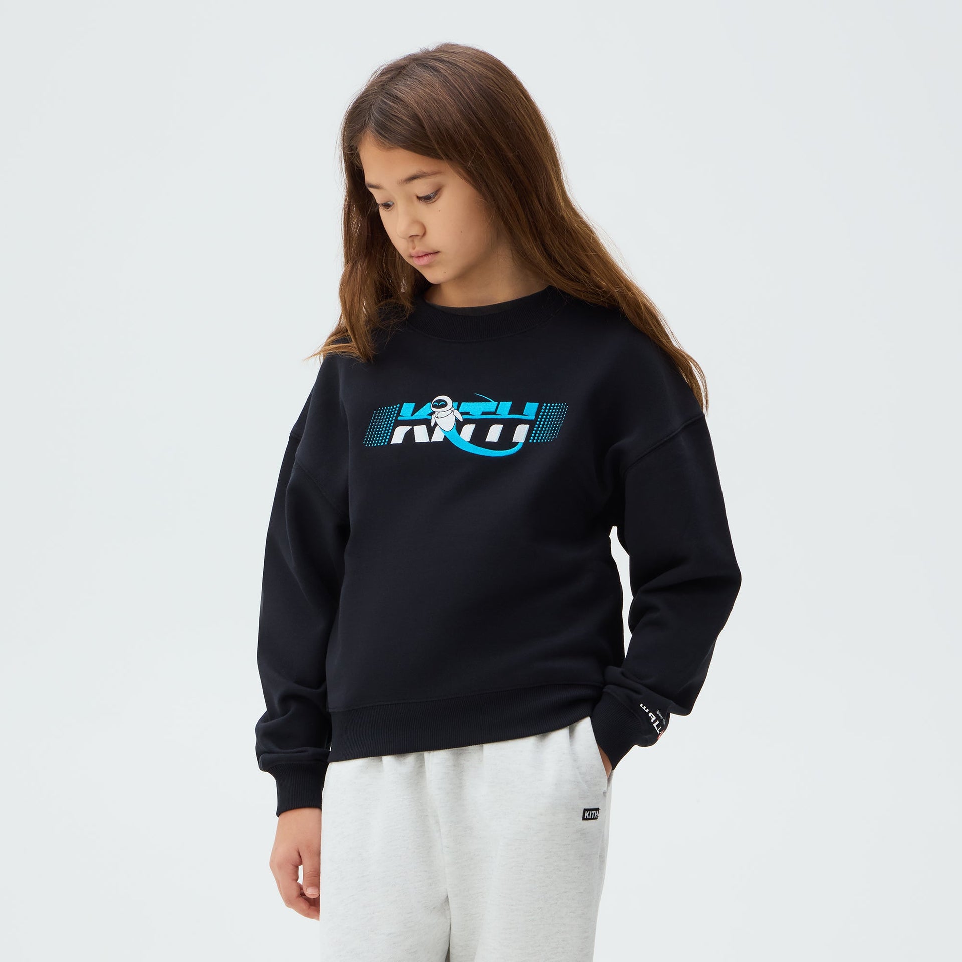 Disney | Kith Kids for Pixar Eve Nelson Crewneck - Black