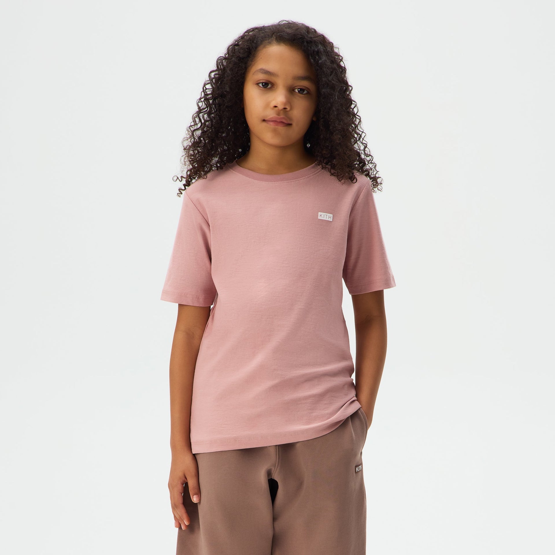 Kith Kids LAX Tee - Dusty Quartz