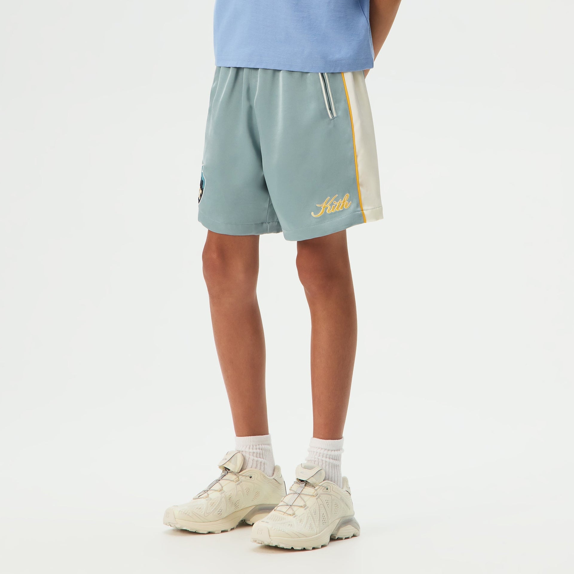 Kith Kids Satin New York Souvenir Short - Majestic