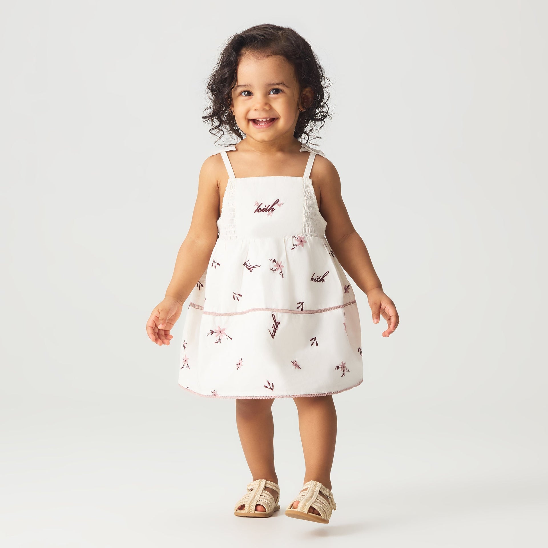 Kith Baby Peyton Novelty Mini Dress - White