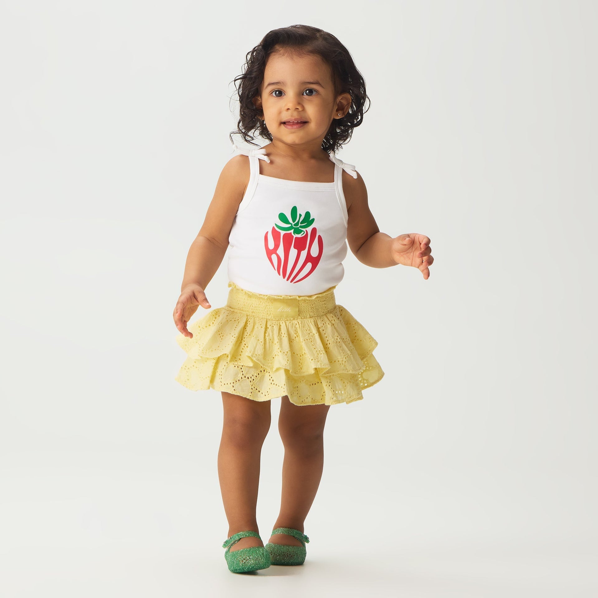 Kith Baby Graphic Tank Bodysuit - White