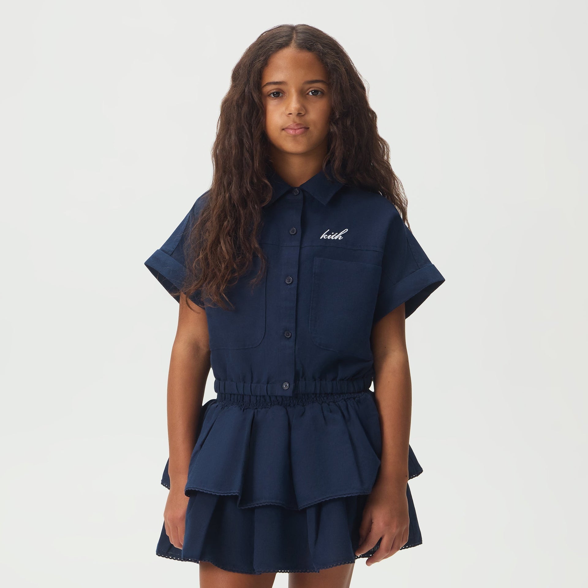 Kith Kids Novelty Kaia Shirt - Nocturnal - PH