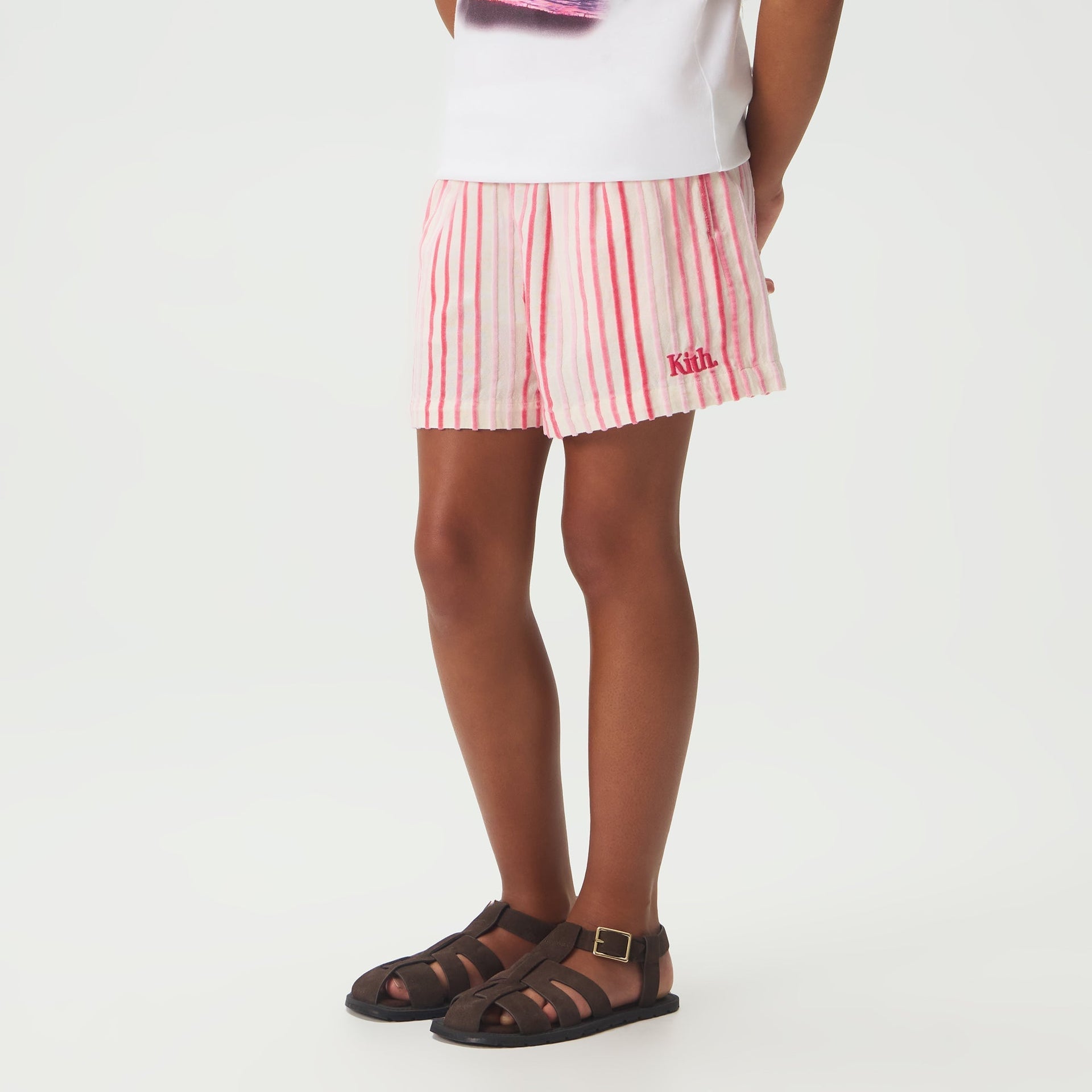 Kith Kids Chenille Stripe Jazmyn Short - Protea - PH