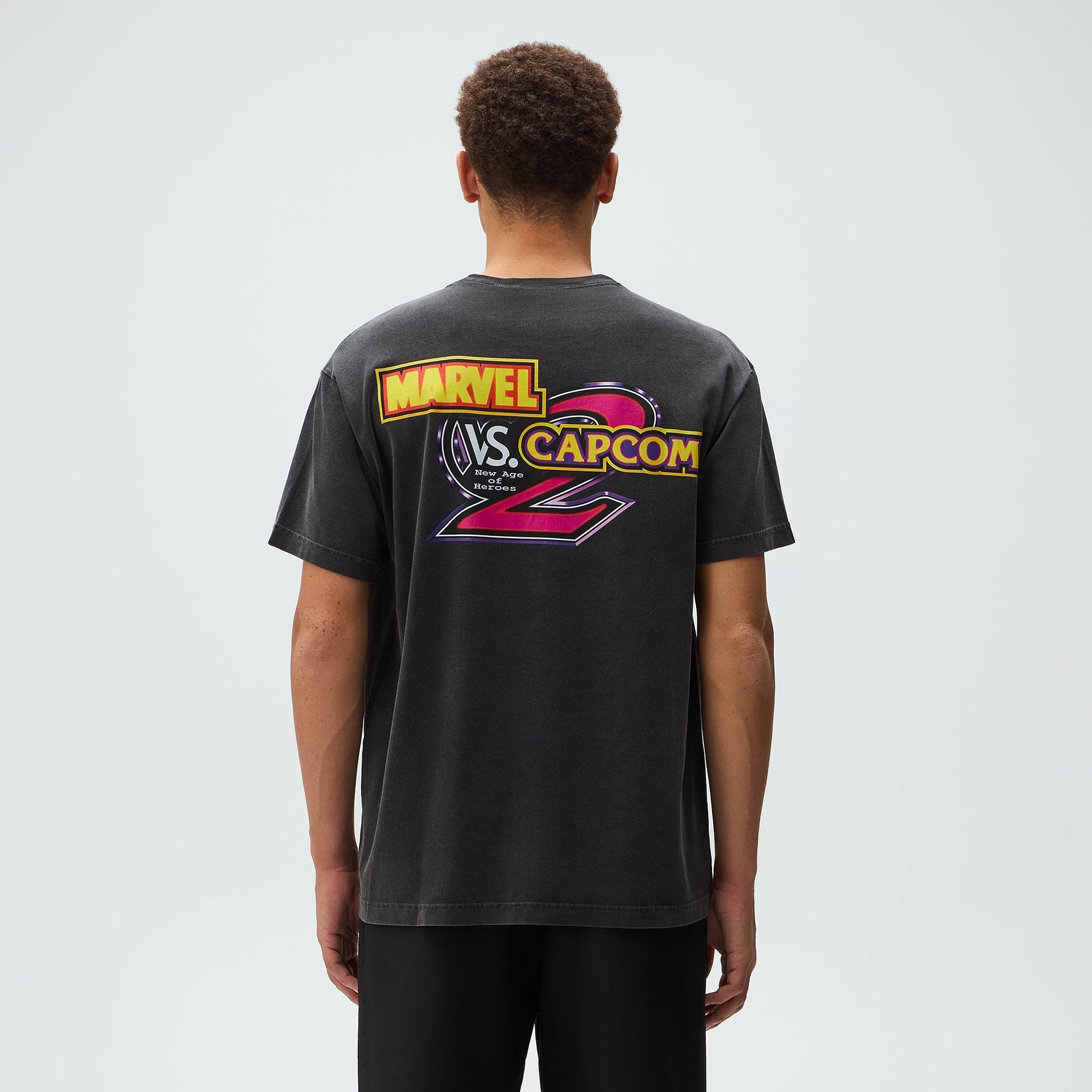 Marvel vs. Capcom | Kith Circus Vintage Tee - Black