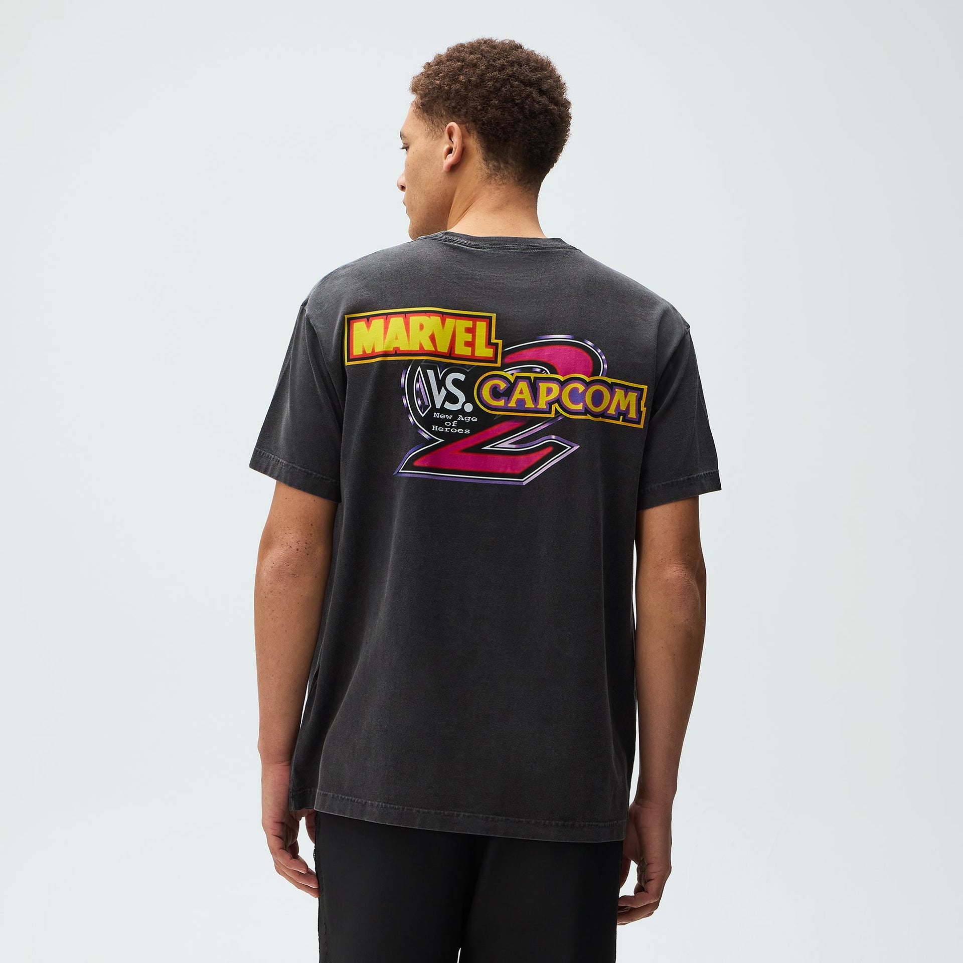 Marvel vs. Capcom | Kith Desert Vintage Tee - Black