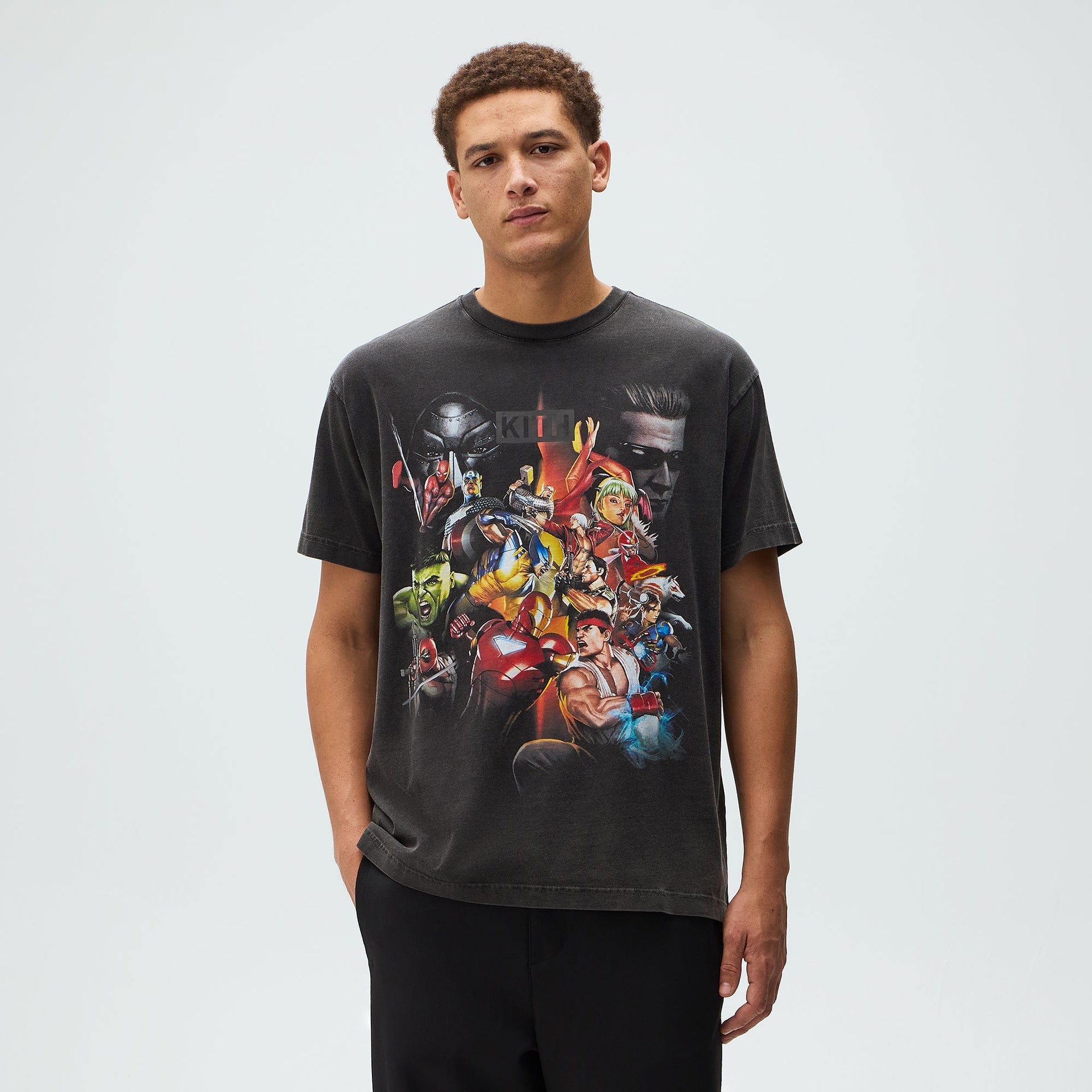 Marvel vs. Capcom | Kith Ultimate Vintage Tee - Black