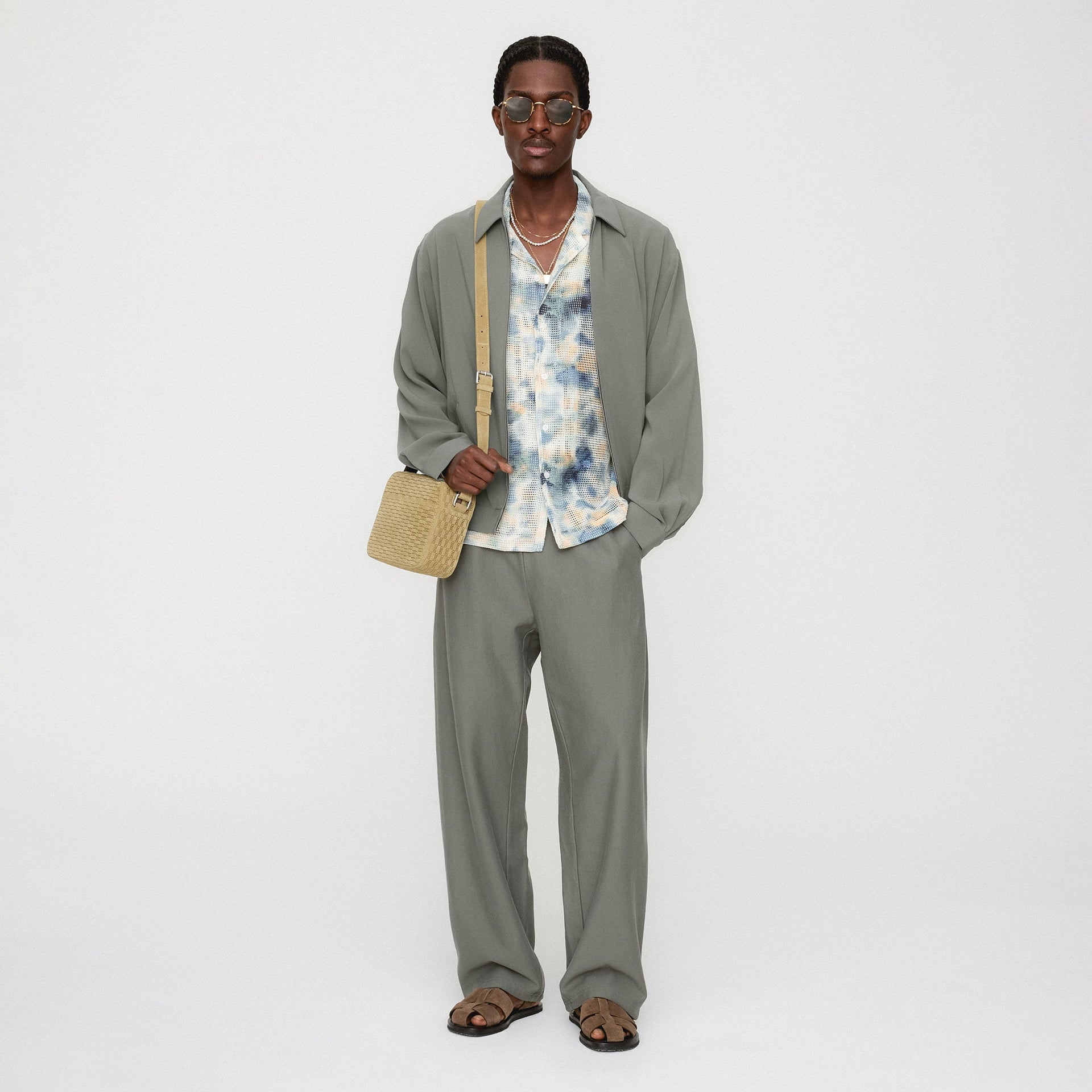 Kith Double Crepe Grayson Pant - Rhizome