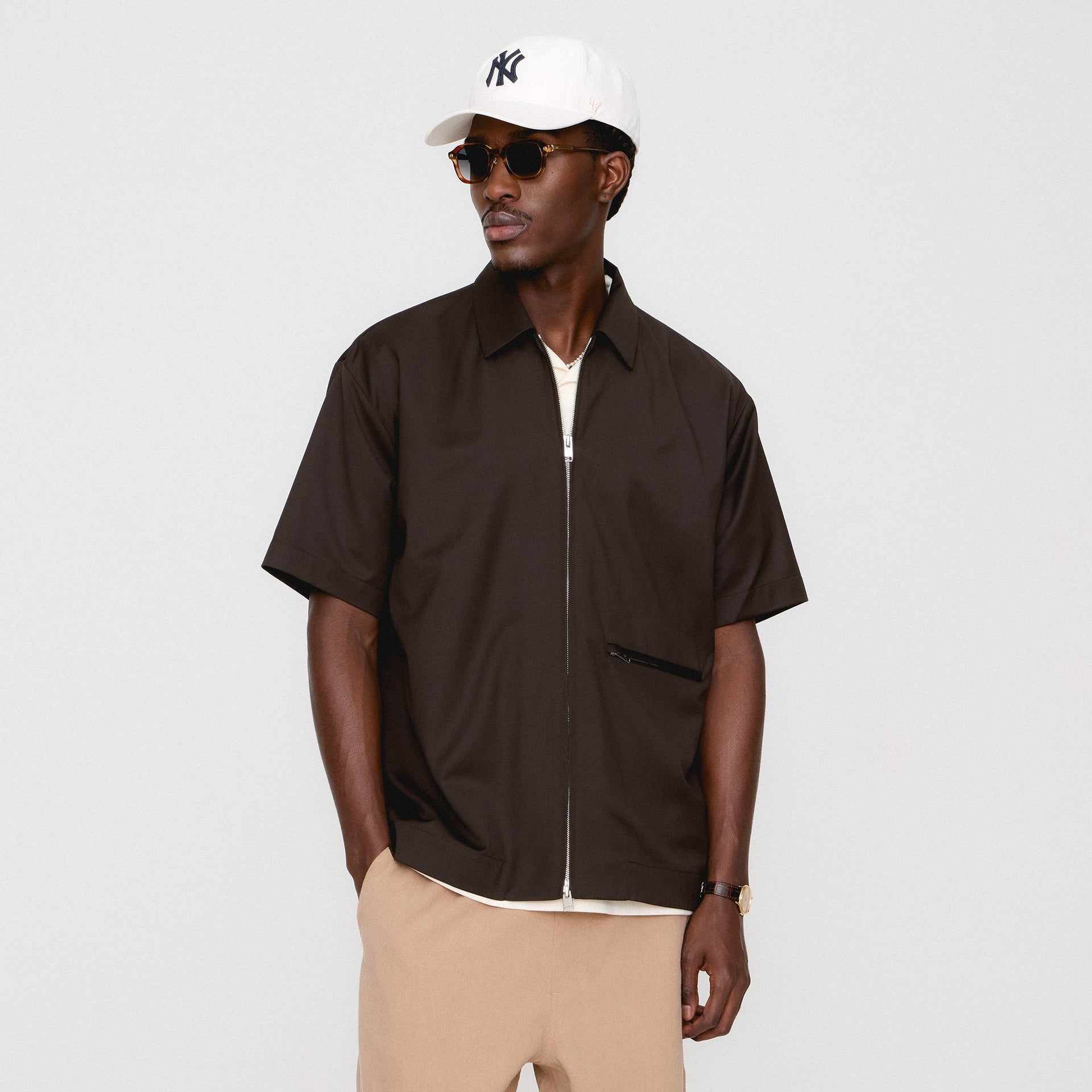 Chemise Davenport en laine tropicale &Kin - Kindling PH