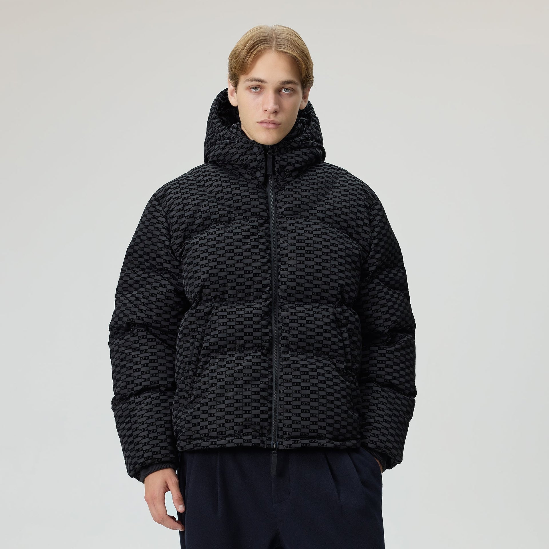Kith Monogram Corey Puffer - Black