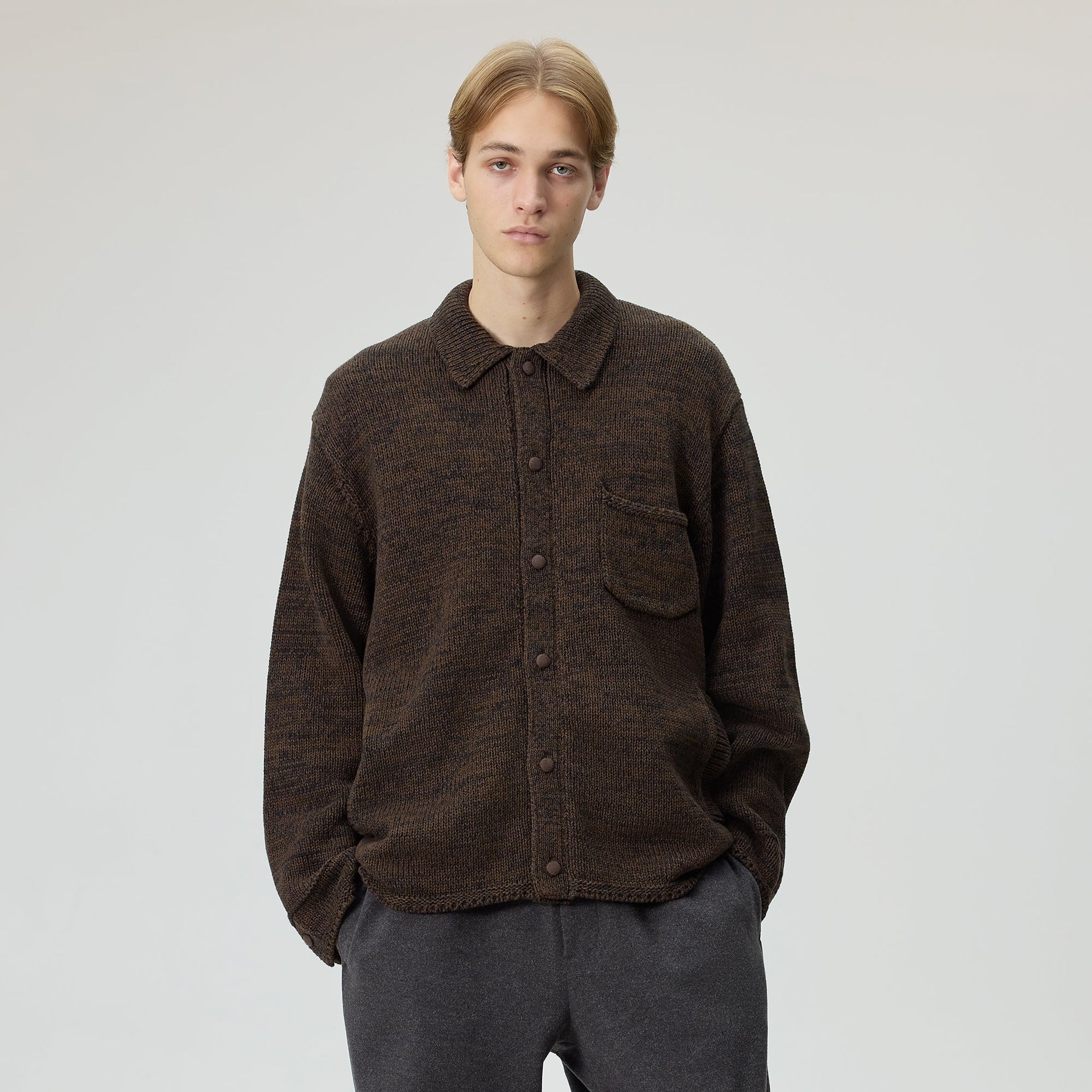 Kith Chunky Knit Ginza Cardigan - Kindling
