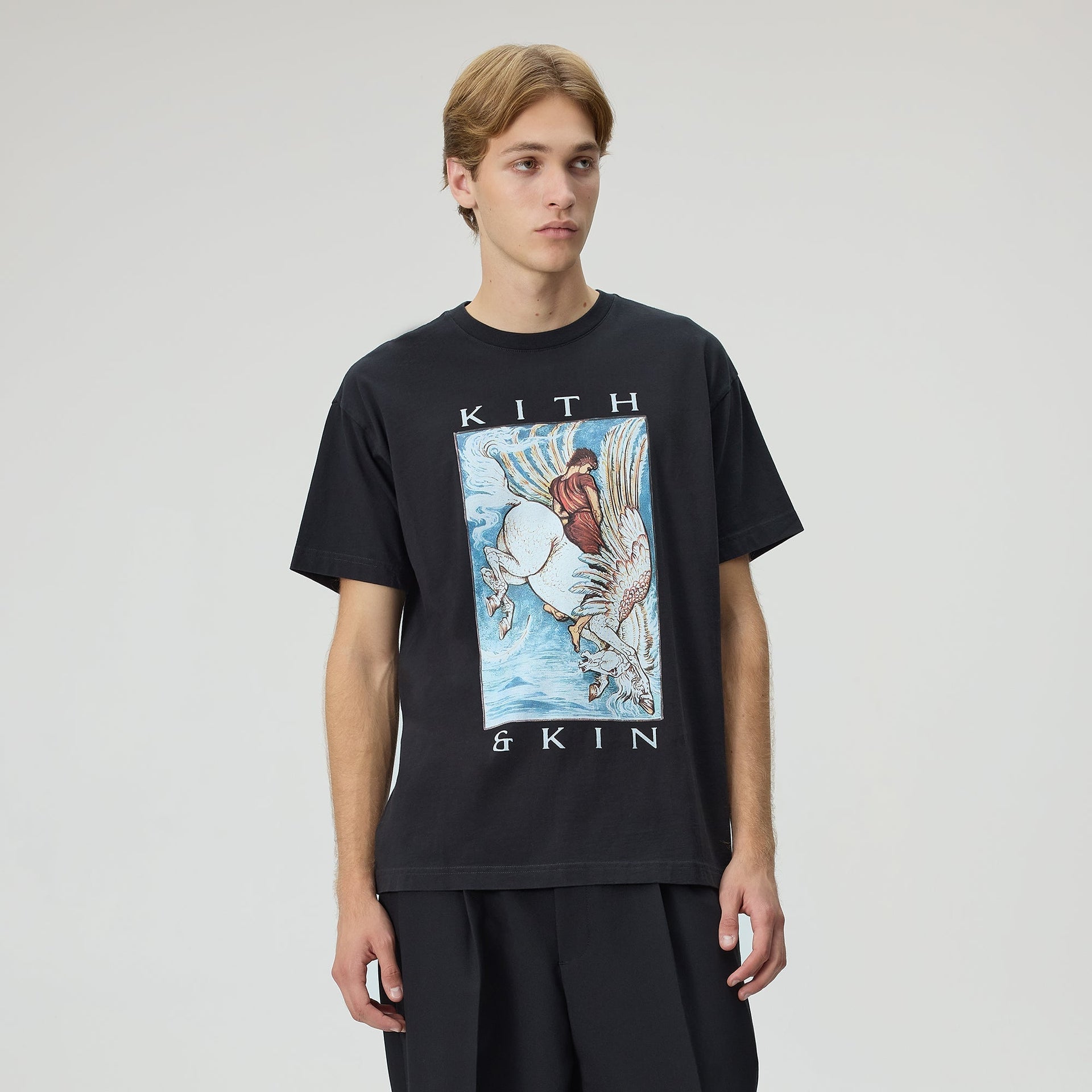Kith & Kin Pegasus Tee  - Black