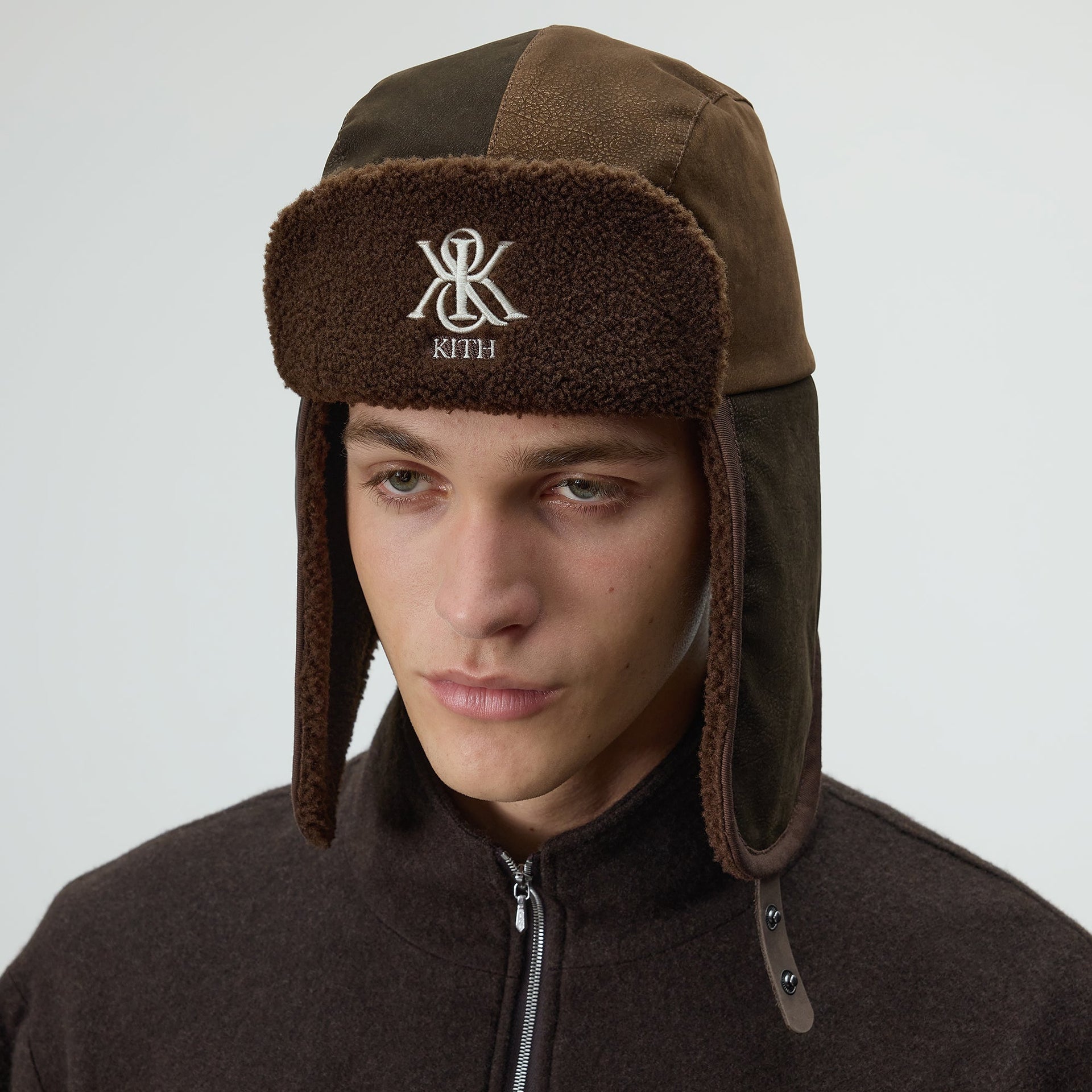 Kith Sherpa Lined Trapper Hat - Clever