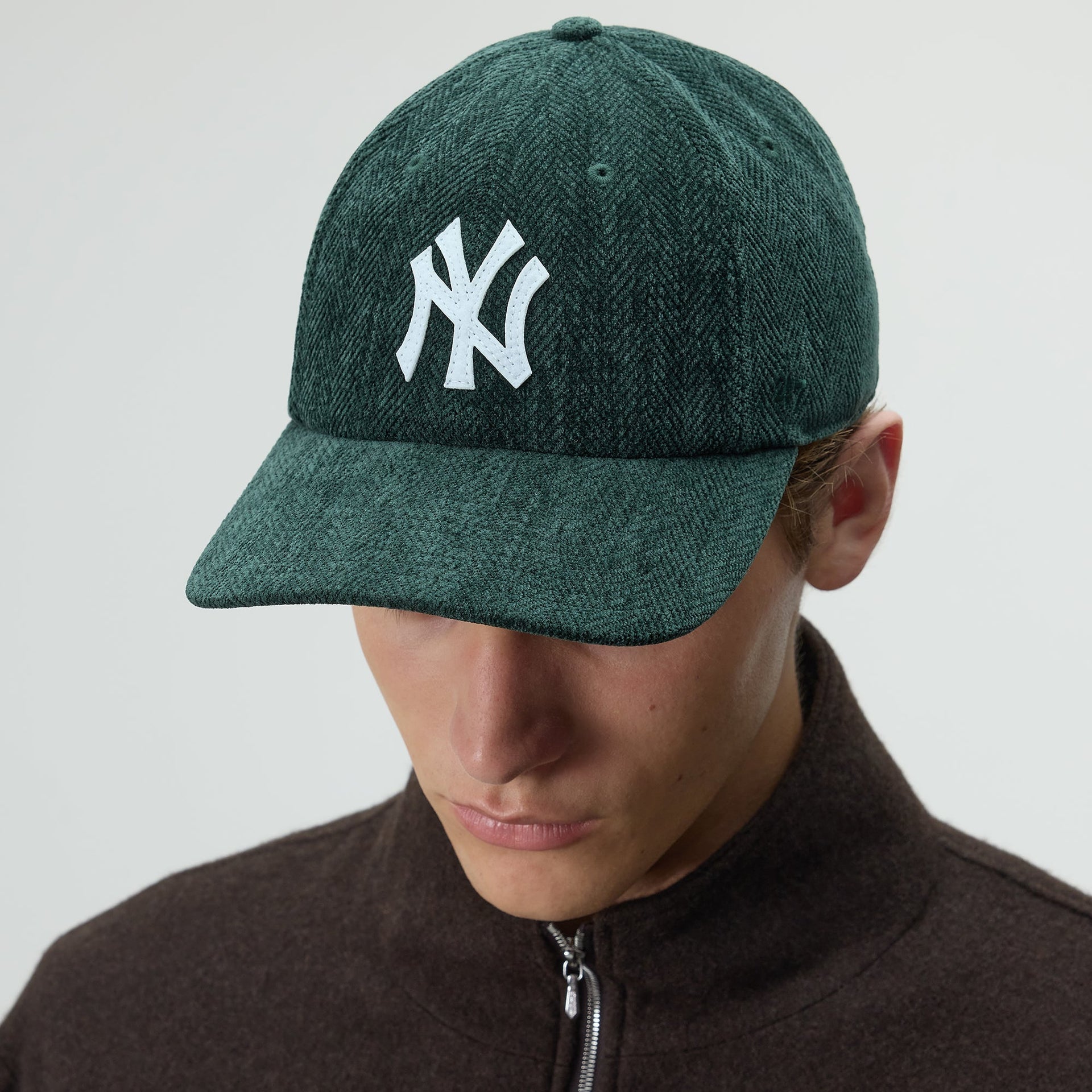 Kith & '47 for the New York Yankees Herringbone Velour Hitch Classic Cap - Stadium