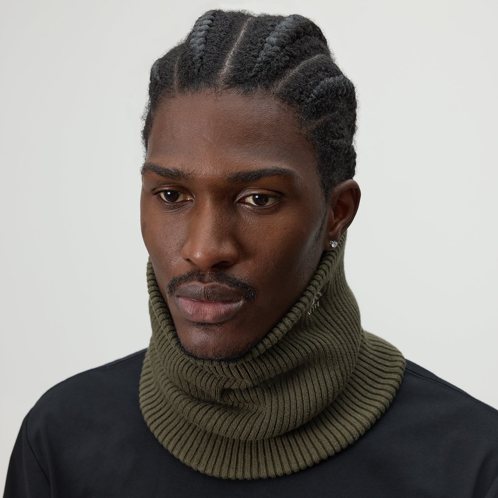 Kith Ribbed Neck Warmer - Machine