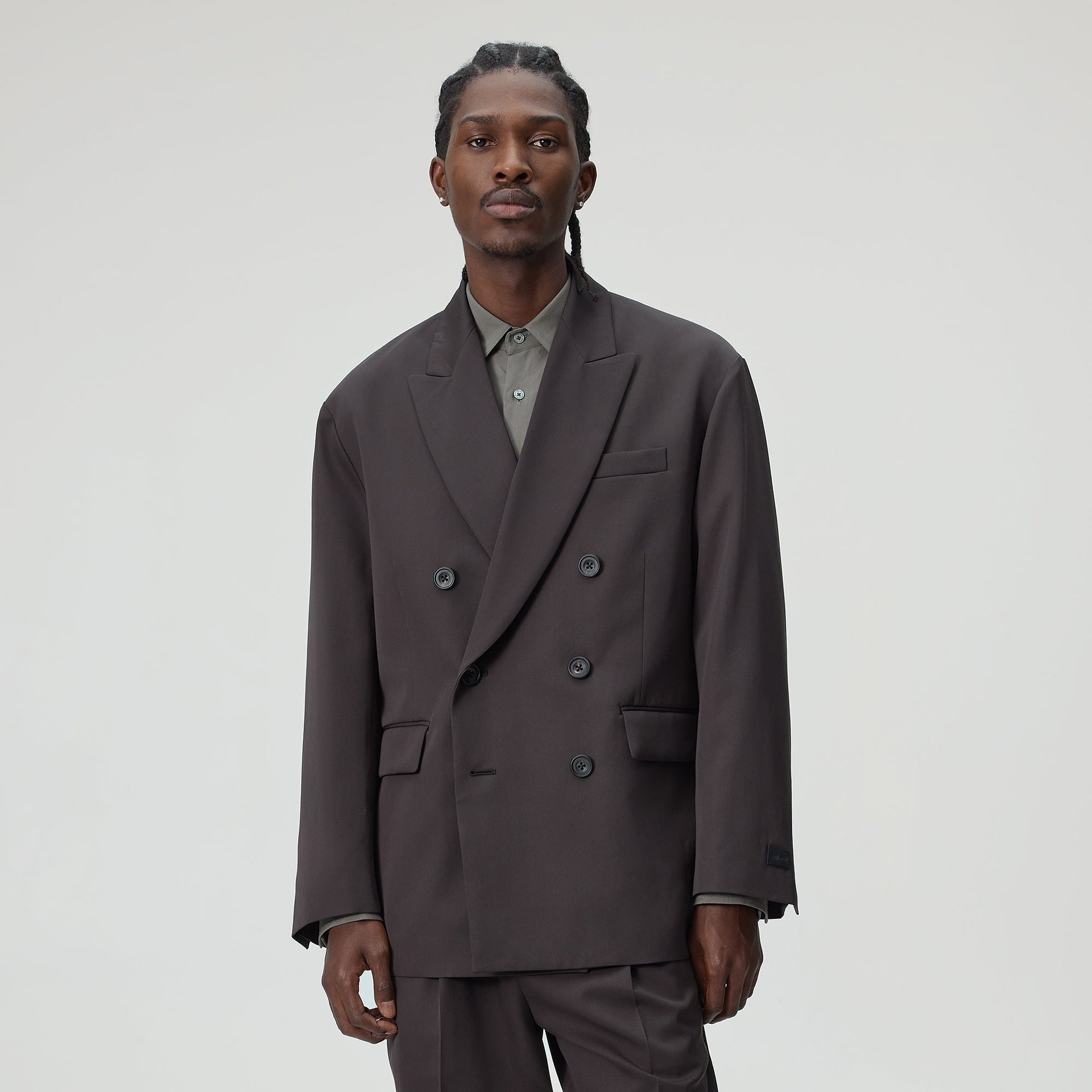 Kith 101 for ssstein Oversized Double Breasted Blazer - Kindling