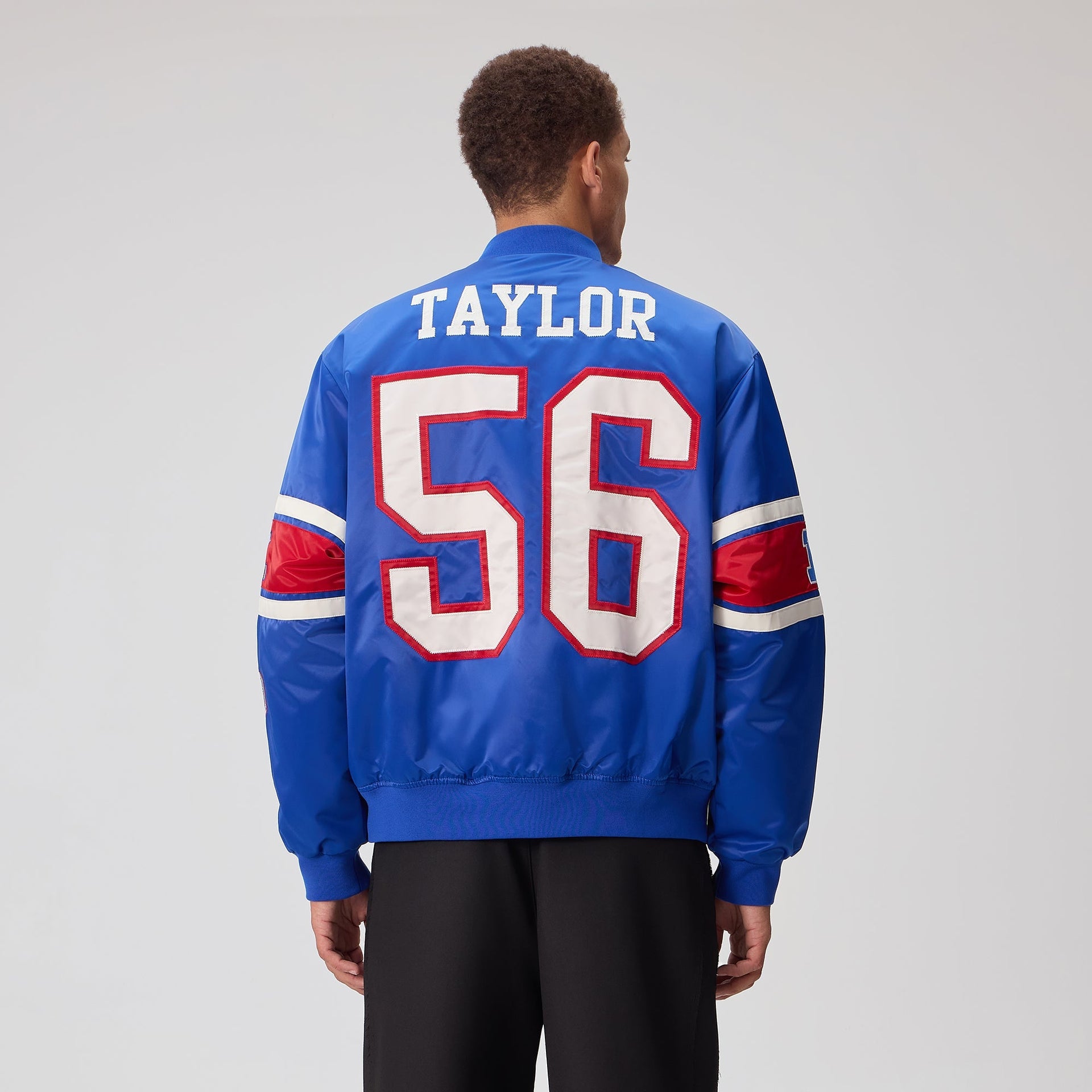Kith for the NFL New York Giants Satin Bomber Jacket - Current