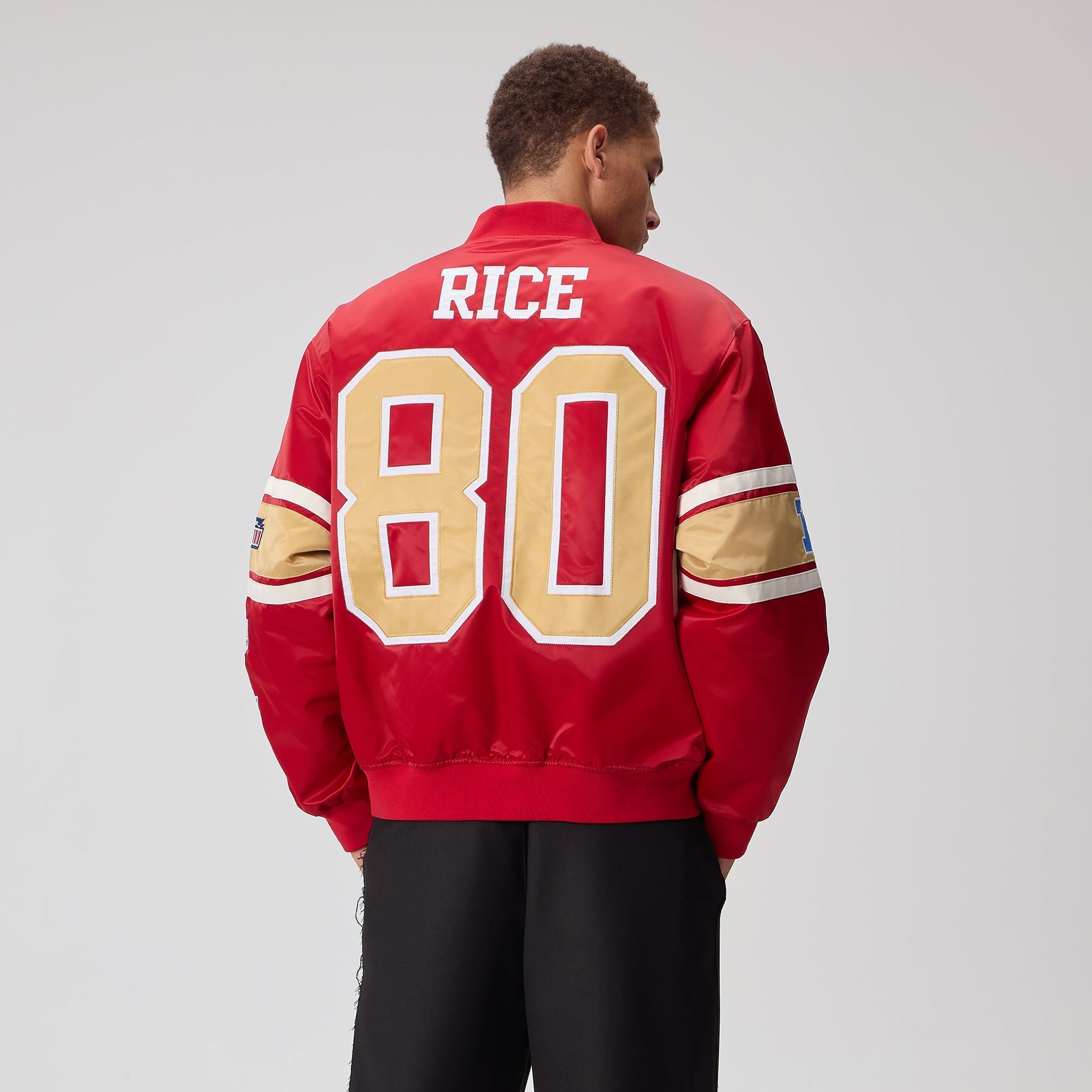 Kith for the NFL San Francisco 49ers Satin Bomber Jacket - Present