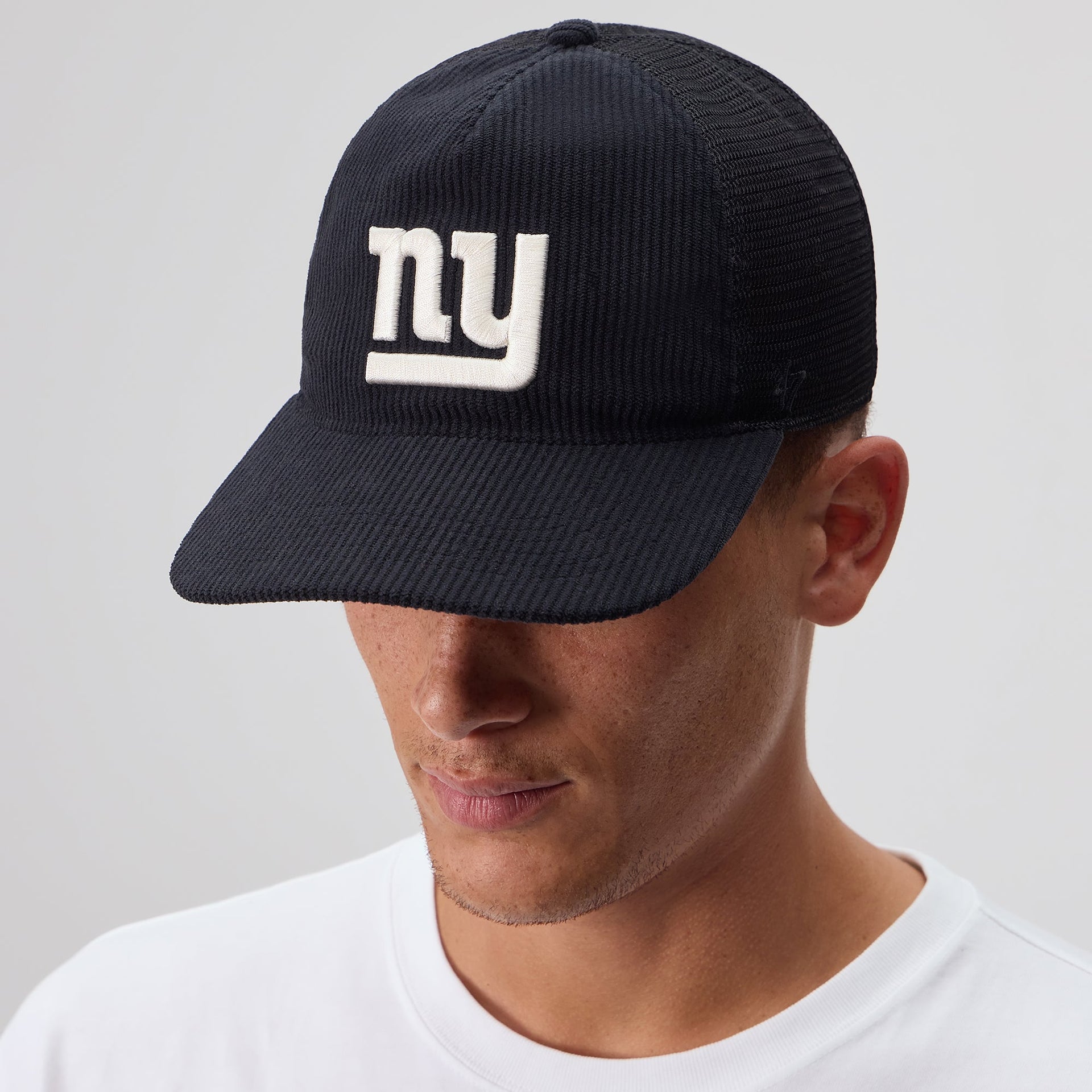 Kith & '47 for the New York Giants Corduroy Trucker Hat - Black