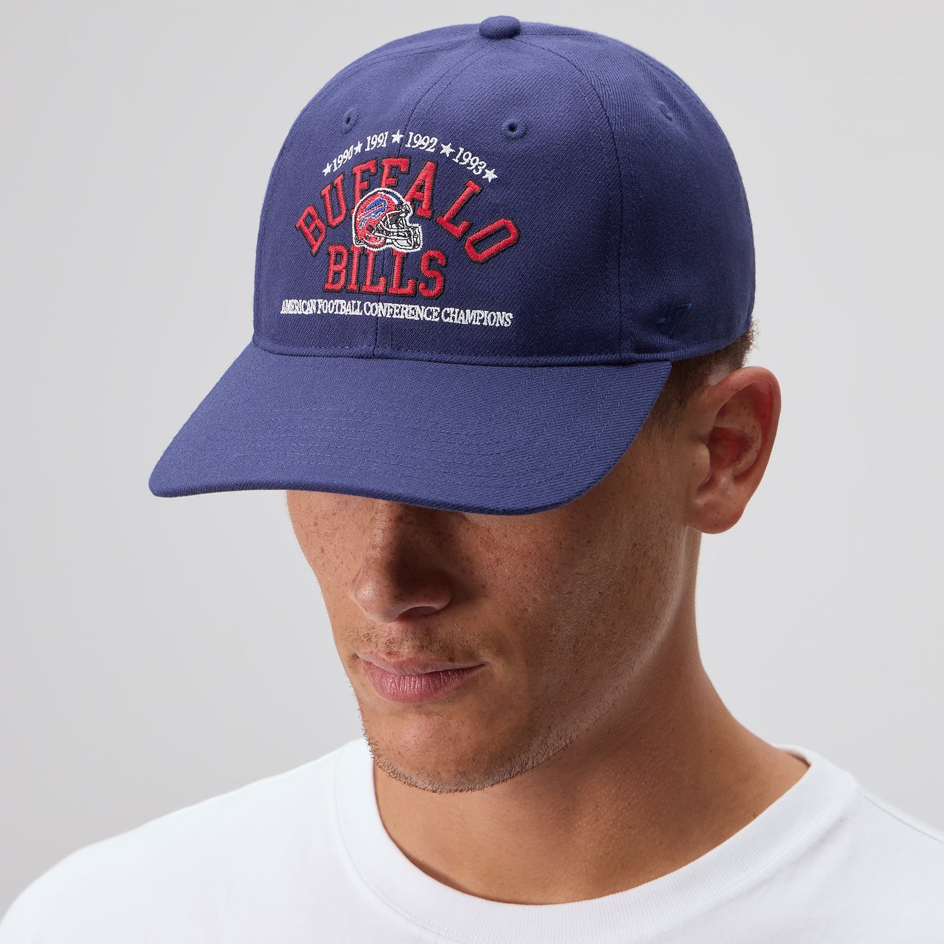 Kith & '47 for the NFL Buffalo Bills Wool Blend Franchise LS Cap - Nocturnal