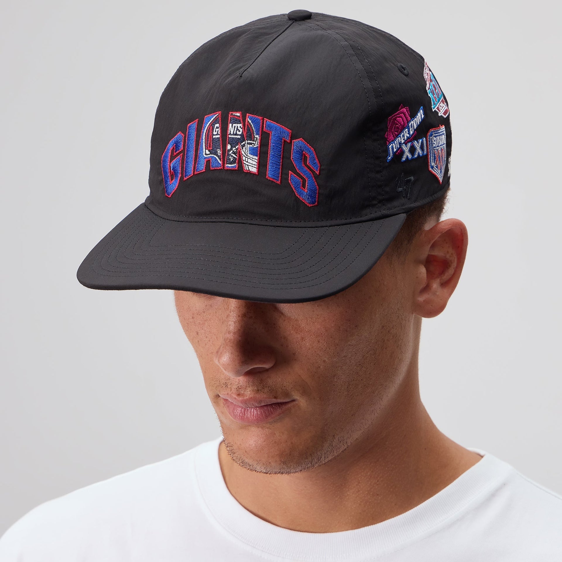 Kith & '47 for the NFL New York Giants Nylon Hitch Snapback - Black
