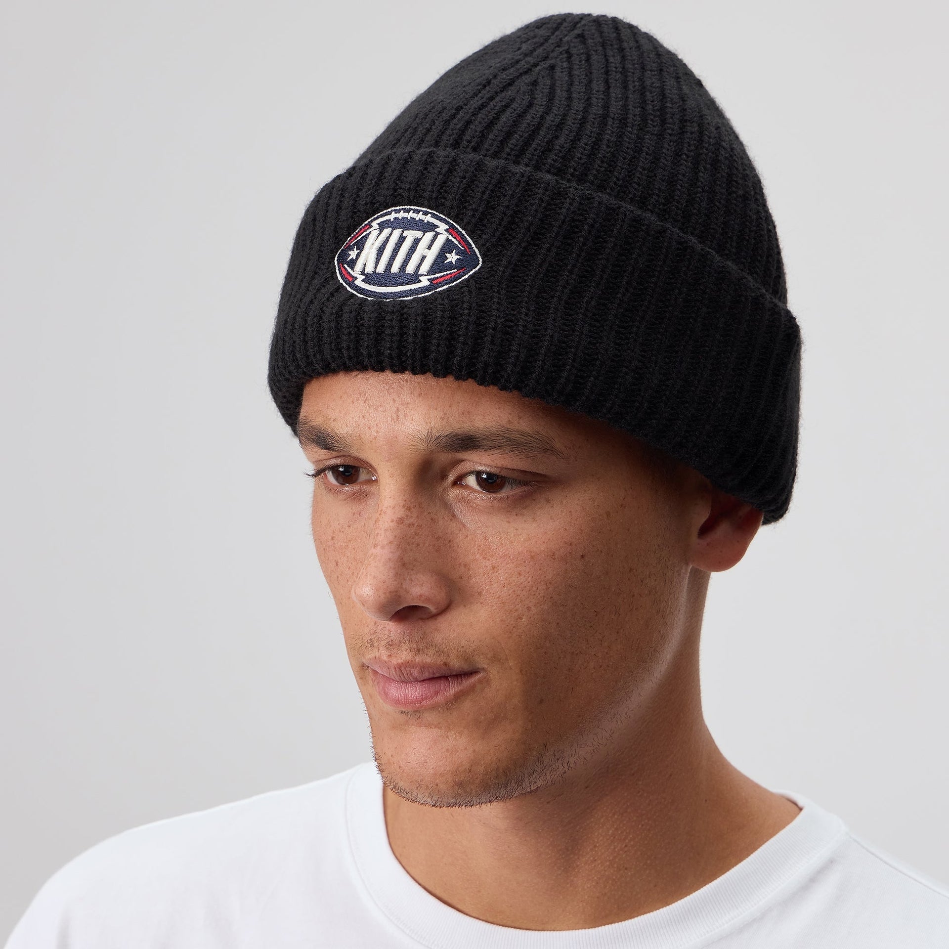 Kith & '47 for the NFL Chunky Knit Mia Beanie - Black