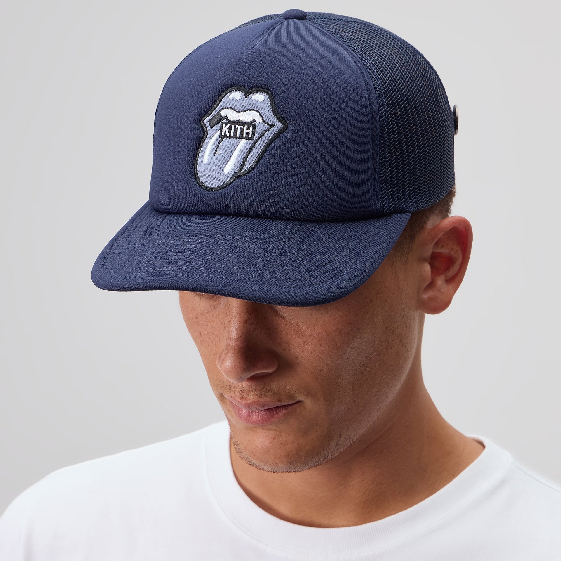 Kith for The Rolling Stones Nolan Trucker Hat - Nocturnal