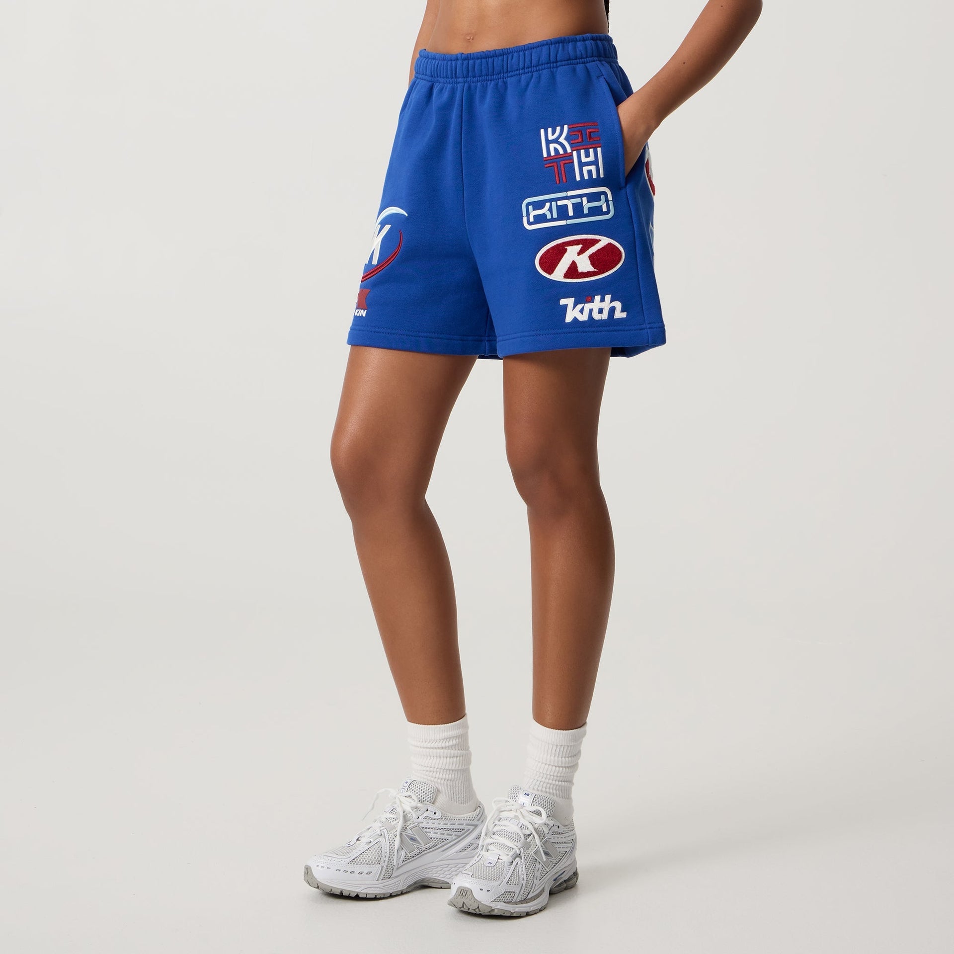Kith Women Rayne II Sport Logo Sweatshorts - Current