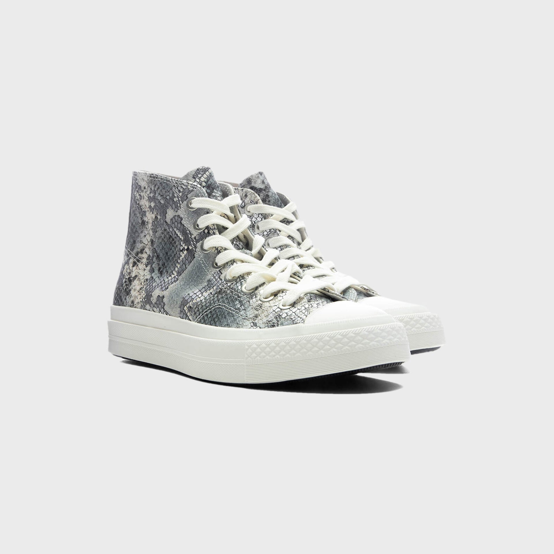 Converse First String Chuck Taylor All Star - Silver / Snow White / Black