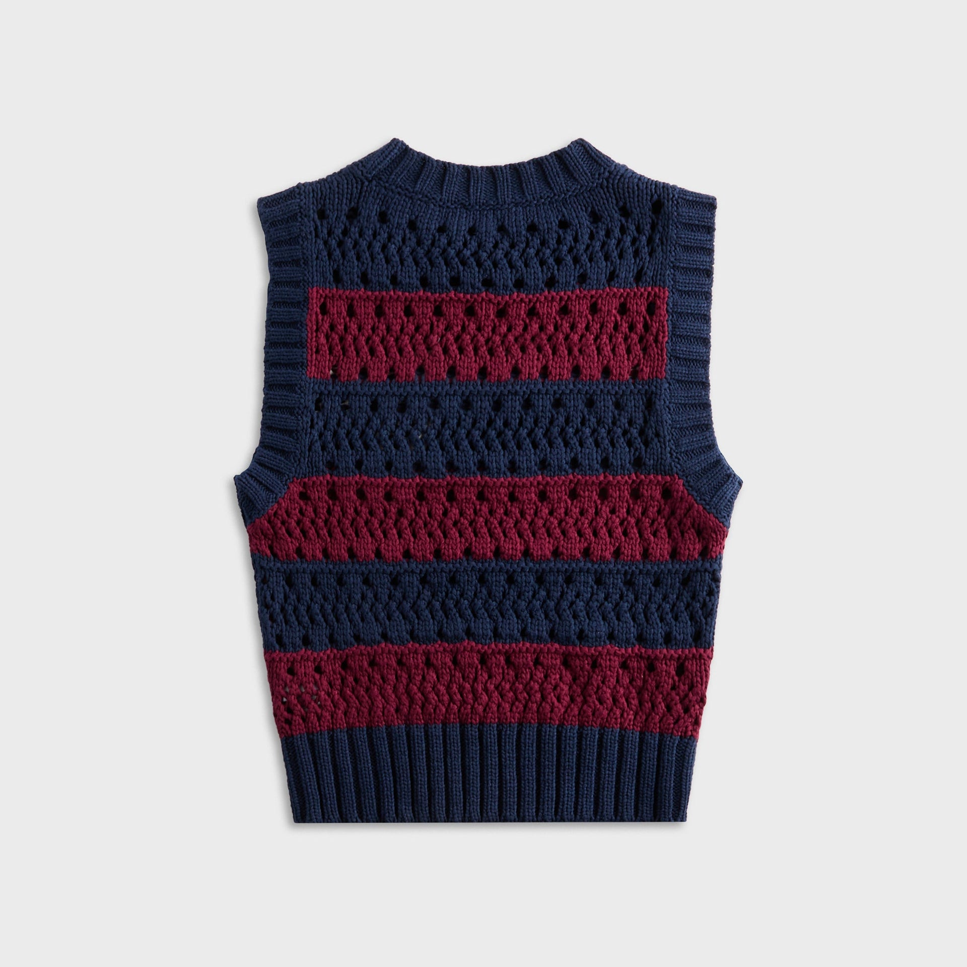 Gilet rayé Ganni en mélange de coton - Multicolore