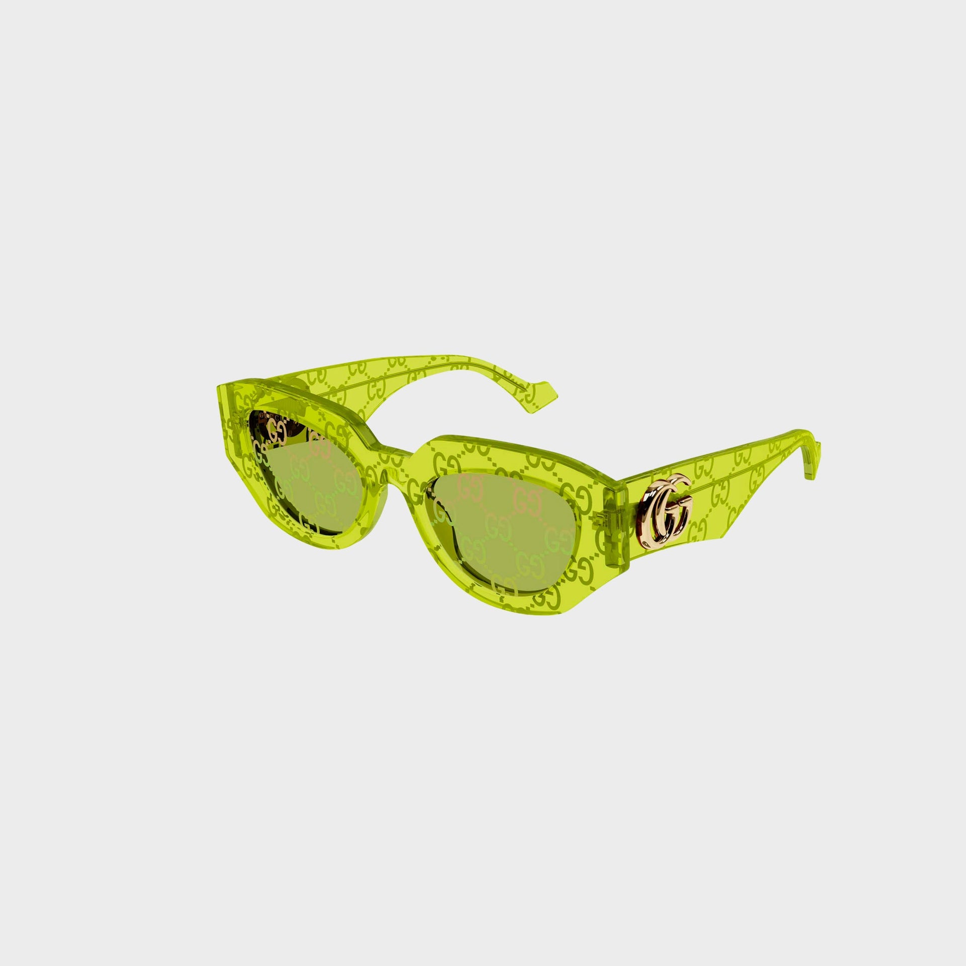Lunettes Gucci GG en acétate, modèle 21S - Vert
