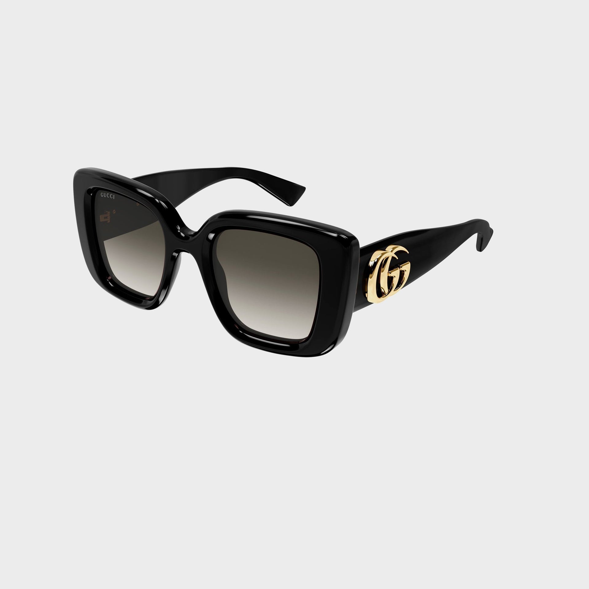 Gucci Butterfly Frame Sunglasses - Black / Grey