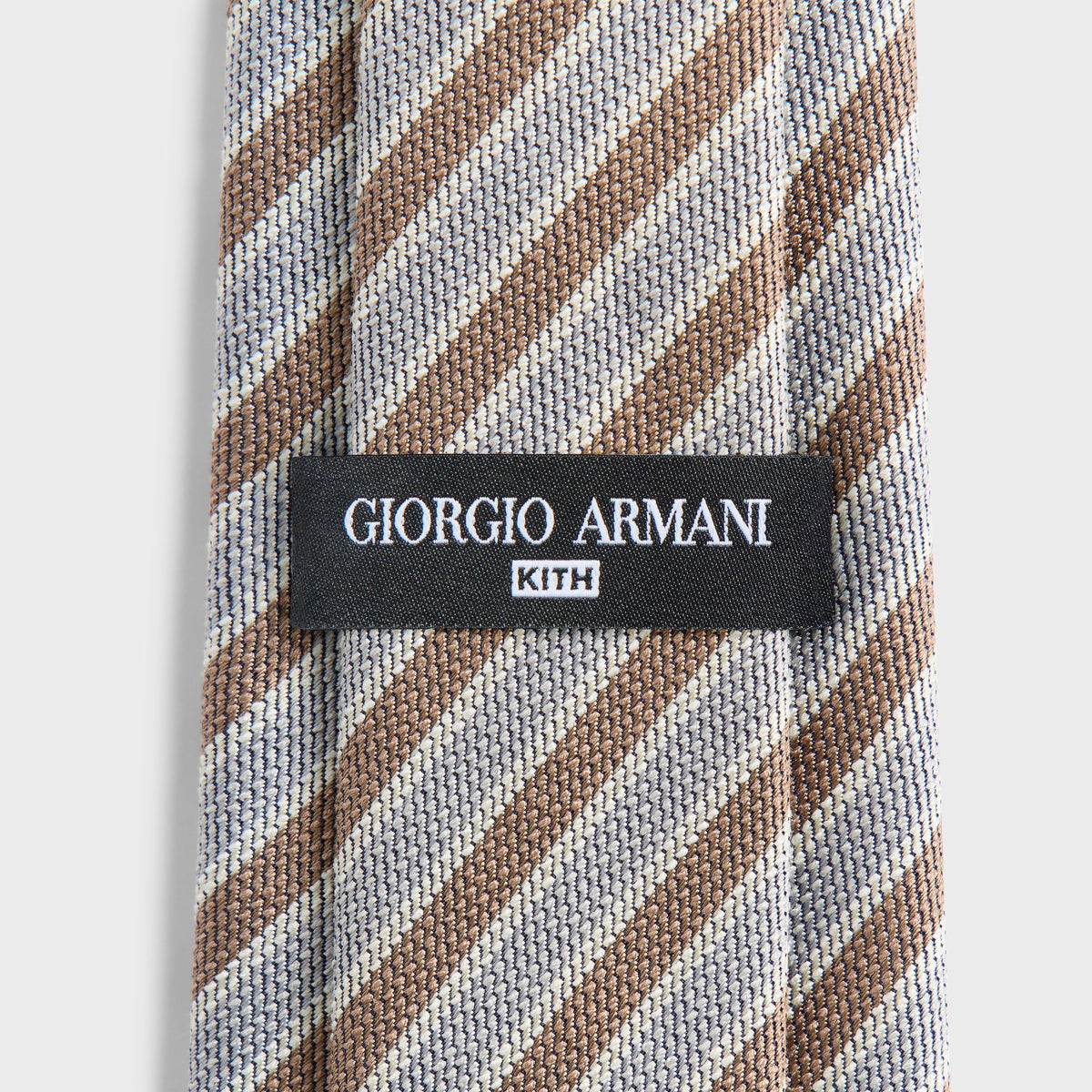 Giorgio Armani & Kith Silk Tie - Concrete