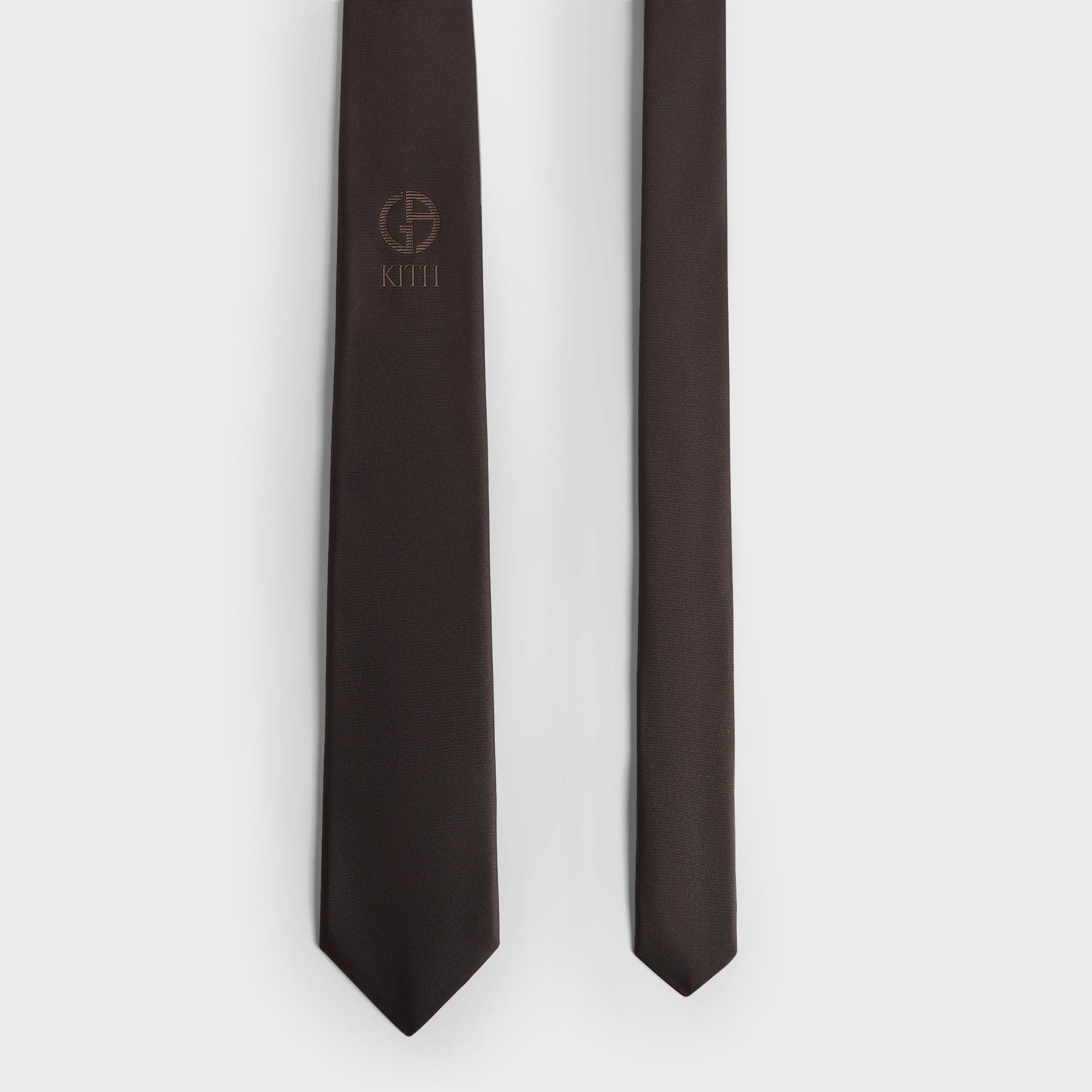 Giorgio Armani & Kith &Kin Jaquard Tie - Kindling