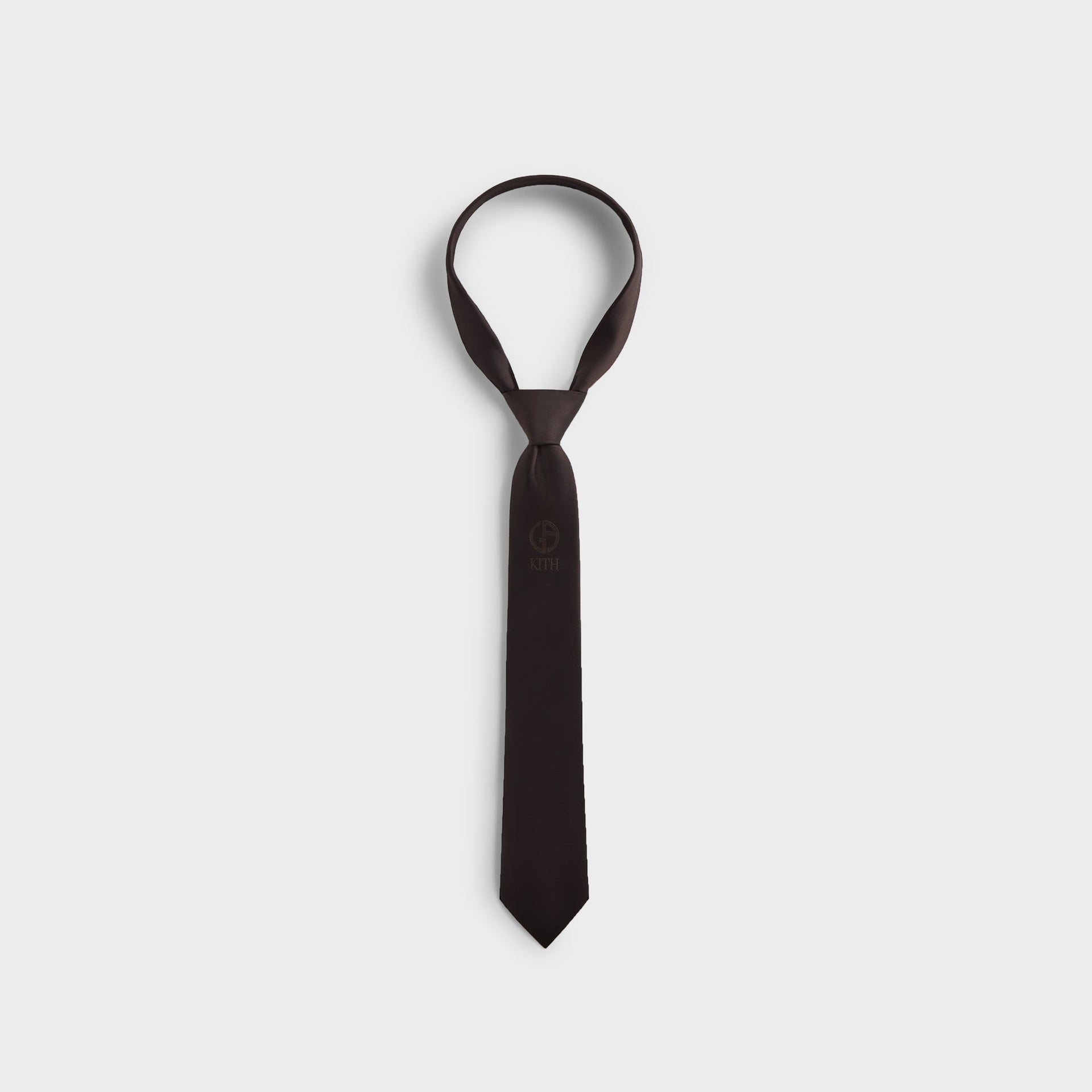Giorgio Armani & Kith &Kin Jaquard Tie - Kindling