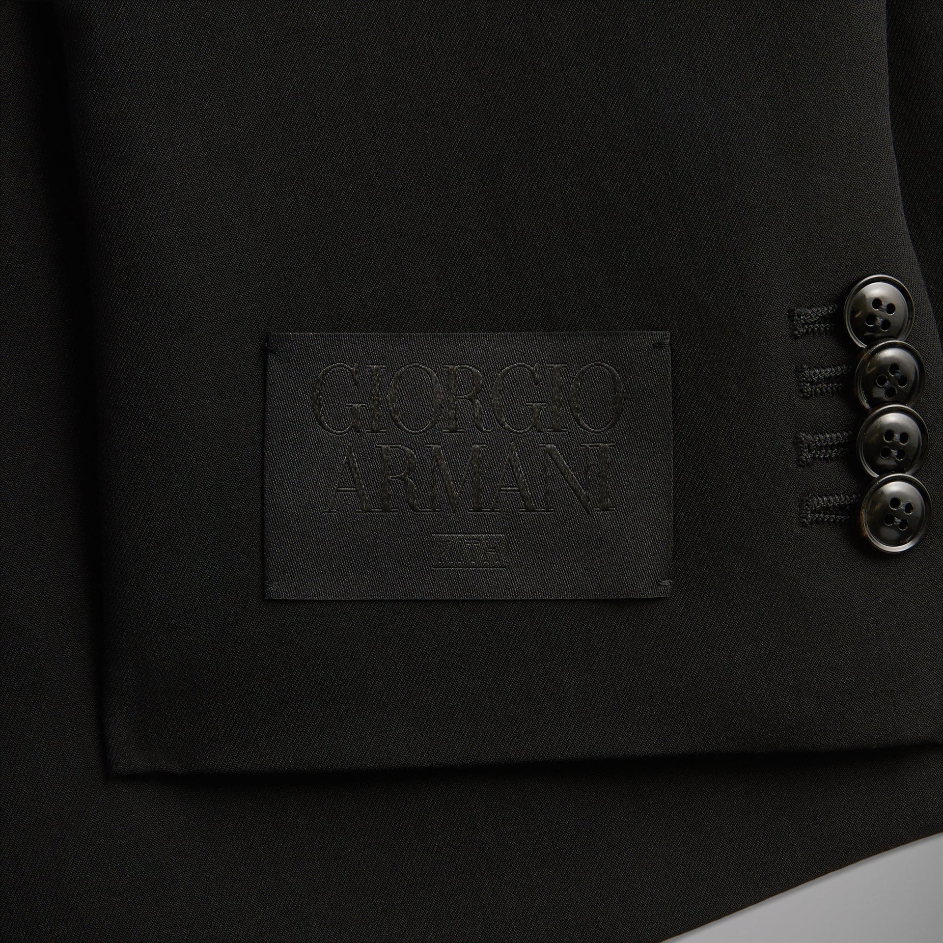 Veste croisée Kith & Giorgio Armani - Noire