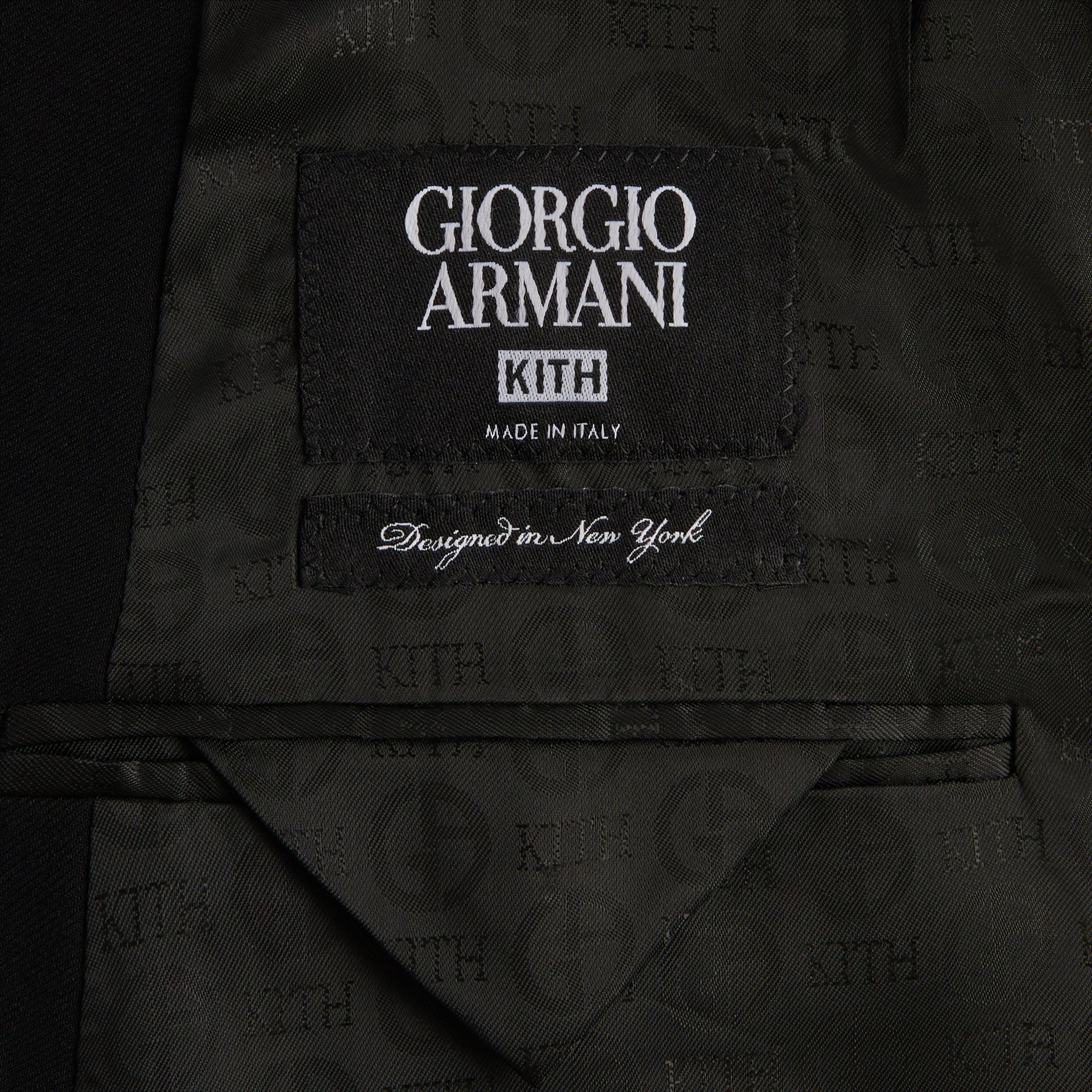 Veste croisée Kith & Giorgio Armani - Noir PH