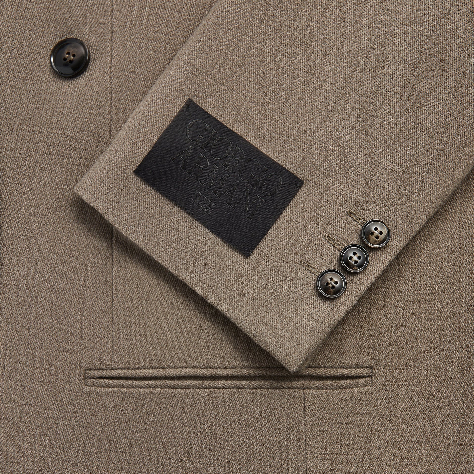 Veste croisée en laine vierge Kith & Giorgio Armani - Silo PH