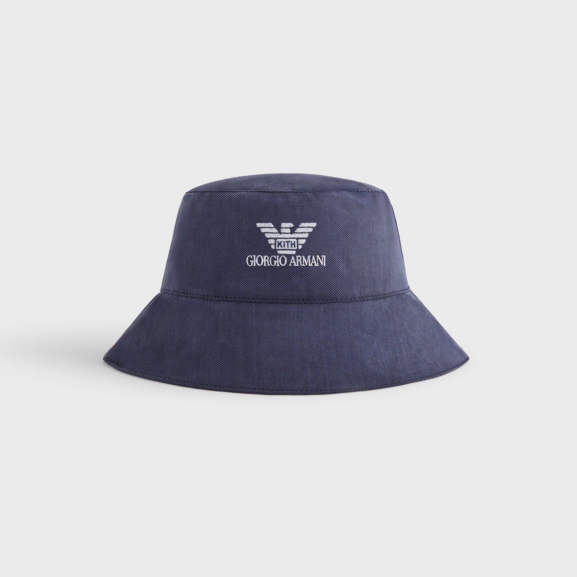Giorgio Armani & Kith Cupro Jersey Bucket Hat - Nocturnal