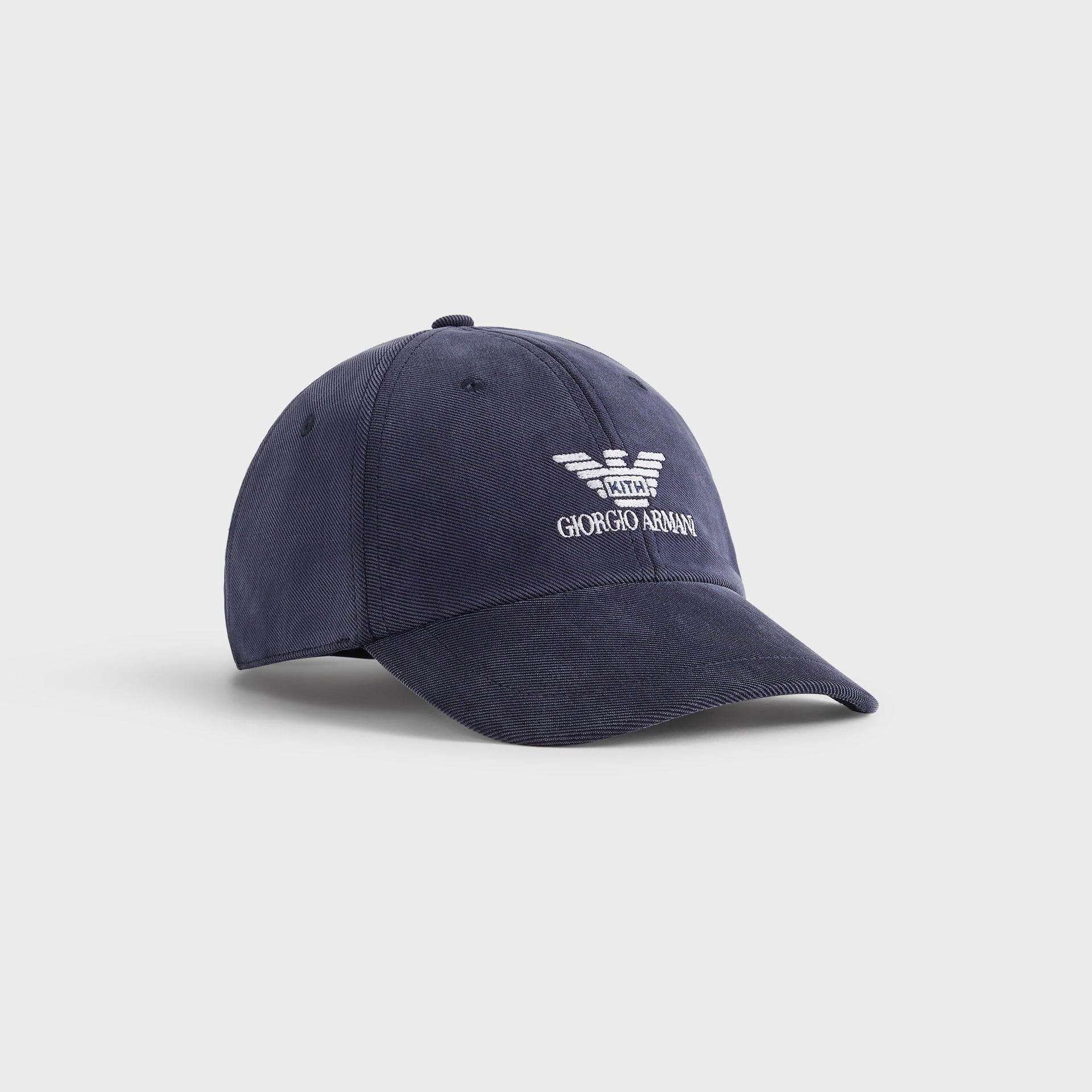 Giorgio Armani & Kith Cupro Jersey Classic Cap - Nocturnal
